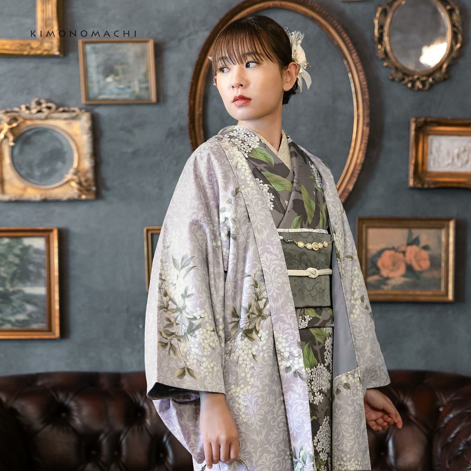 洗える着物10％OFF 3/12迄)洗える着物 セット 「袷着物＋京袋帯＋