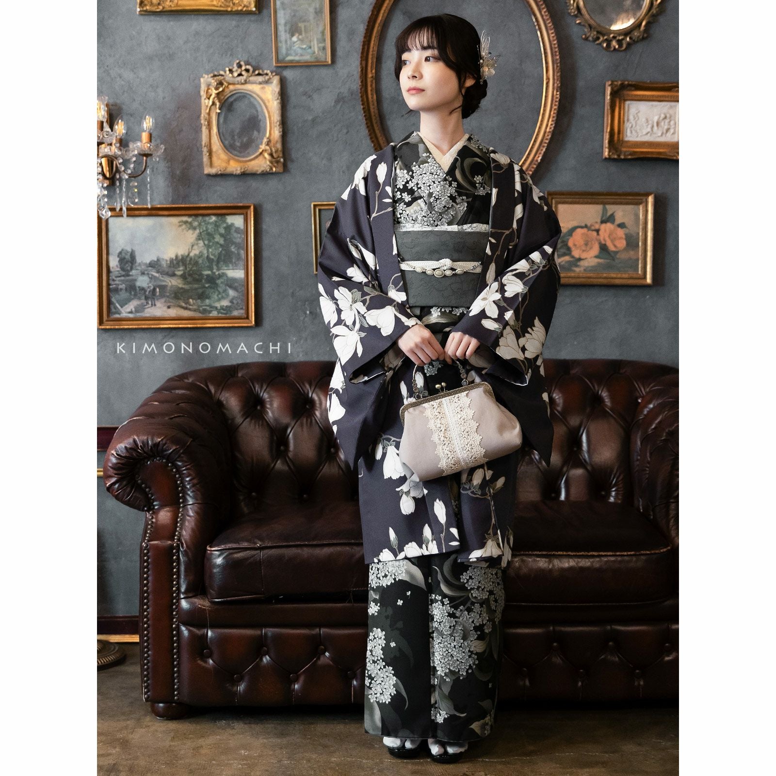 洗える着物10％OFF 5/14迄)洗える着物 セット 「袷着物＋京袋帯＋