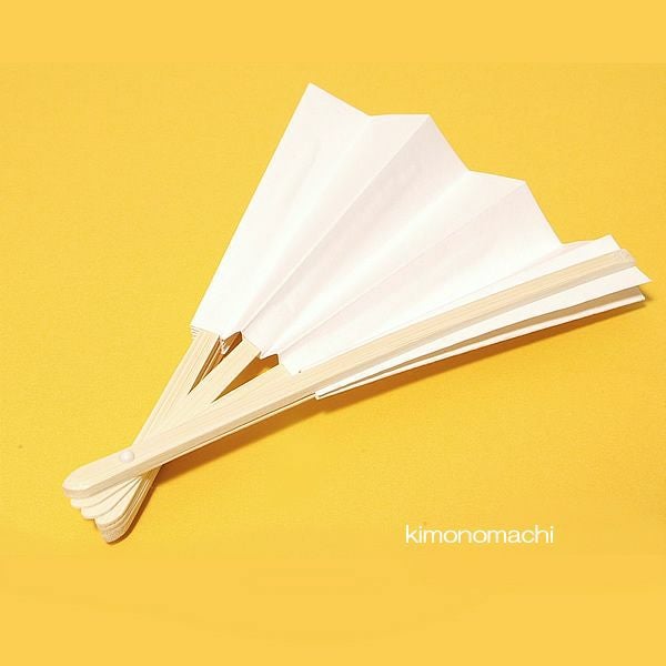 末広 扇子 七五三 こども・男児・男の子用 単品「白」 子供 753