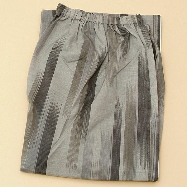 【男性用】きもの用下穿き(ステテコ)「墨描き風」 バツグンの裾さばき！