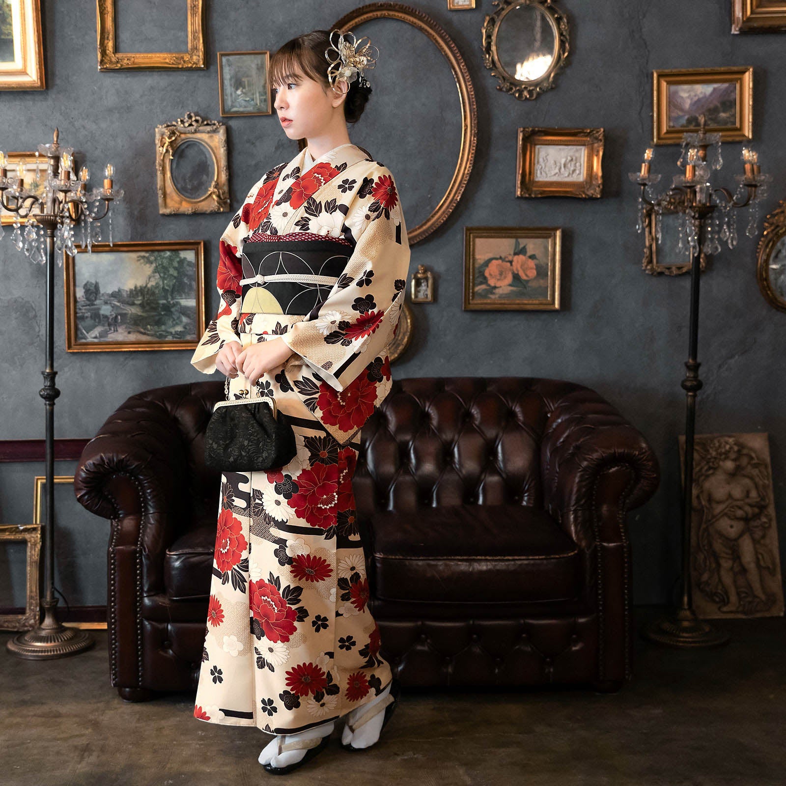 洗える着物 単品 「袷着物単品 全8柄」 KIMONOMACHI オリジナル きもの