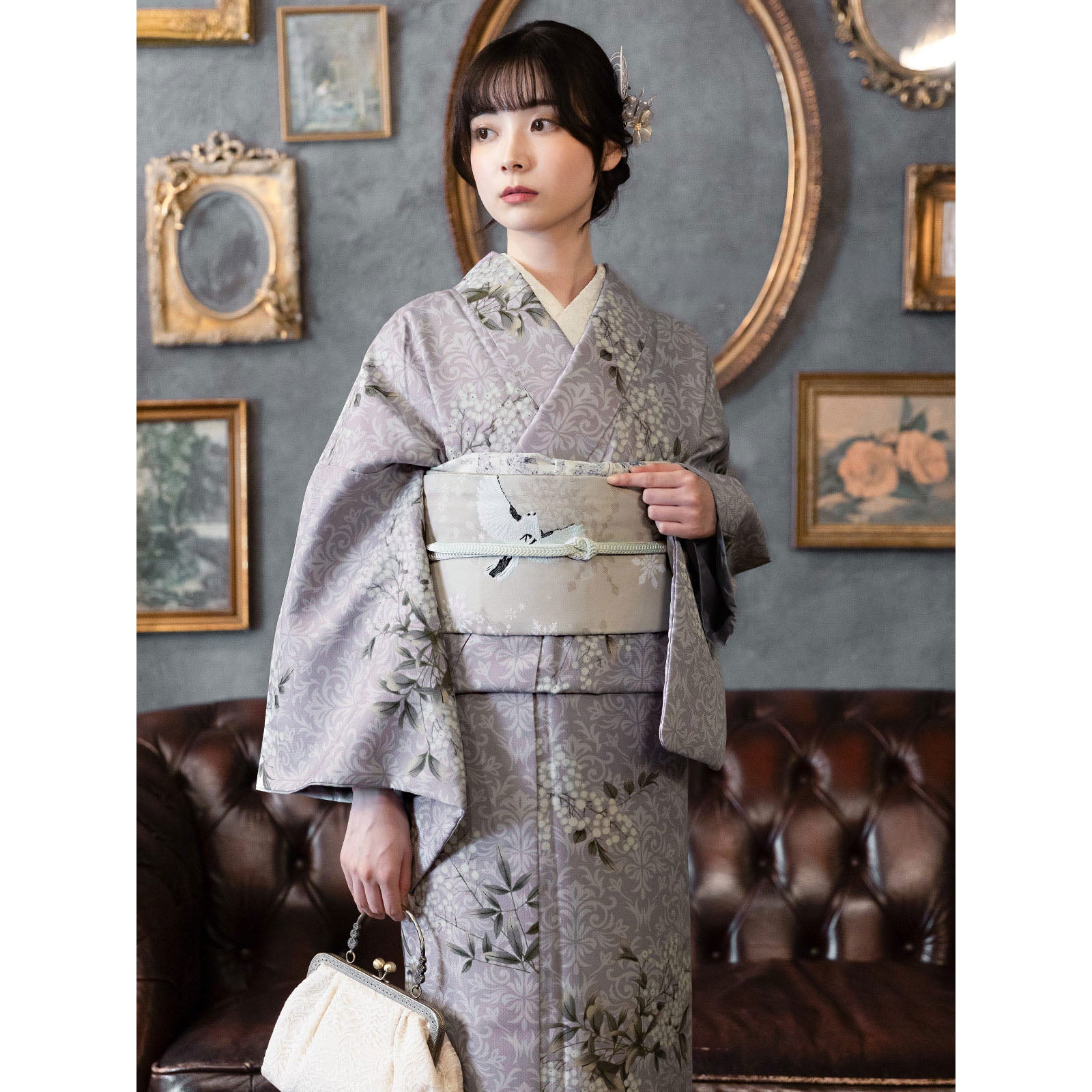 洗える着物 単品 「袷着物単品 全8柄」 KIMONOMACHI オリジナル きもの