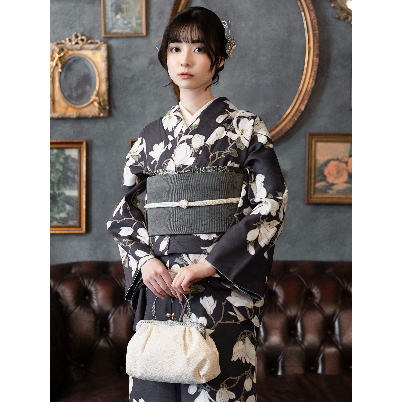 洗える着物10％OFF 5/14迄)洗える着物 単品 「袷着物単品 全8柄