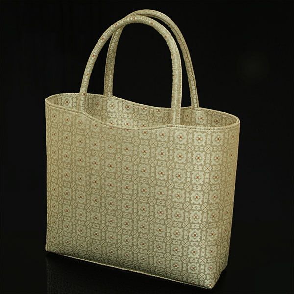 和装着物手提げバッグ天溝　オーダーメイド　日本製　ご希望の生地から製造いたします。