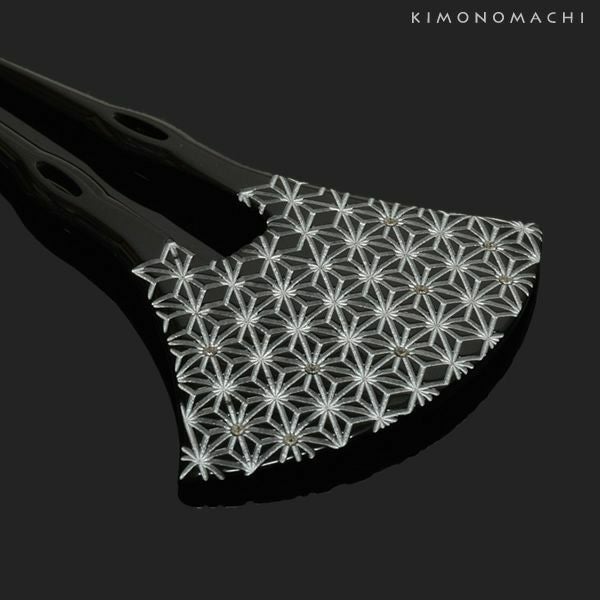 卒業式駆け込みSALE3/19迄)【Prices down3】塗りくし「黒色 八重桜」前