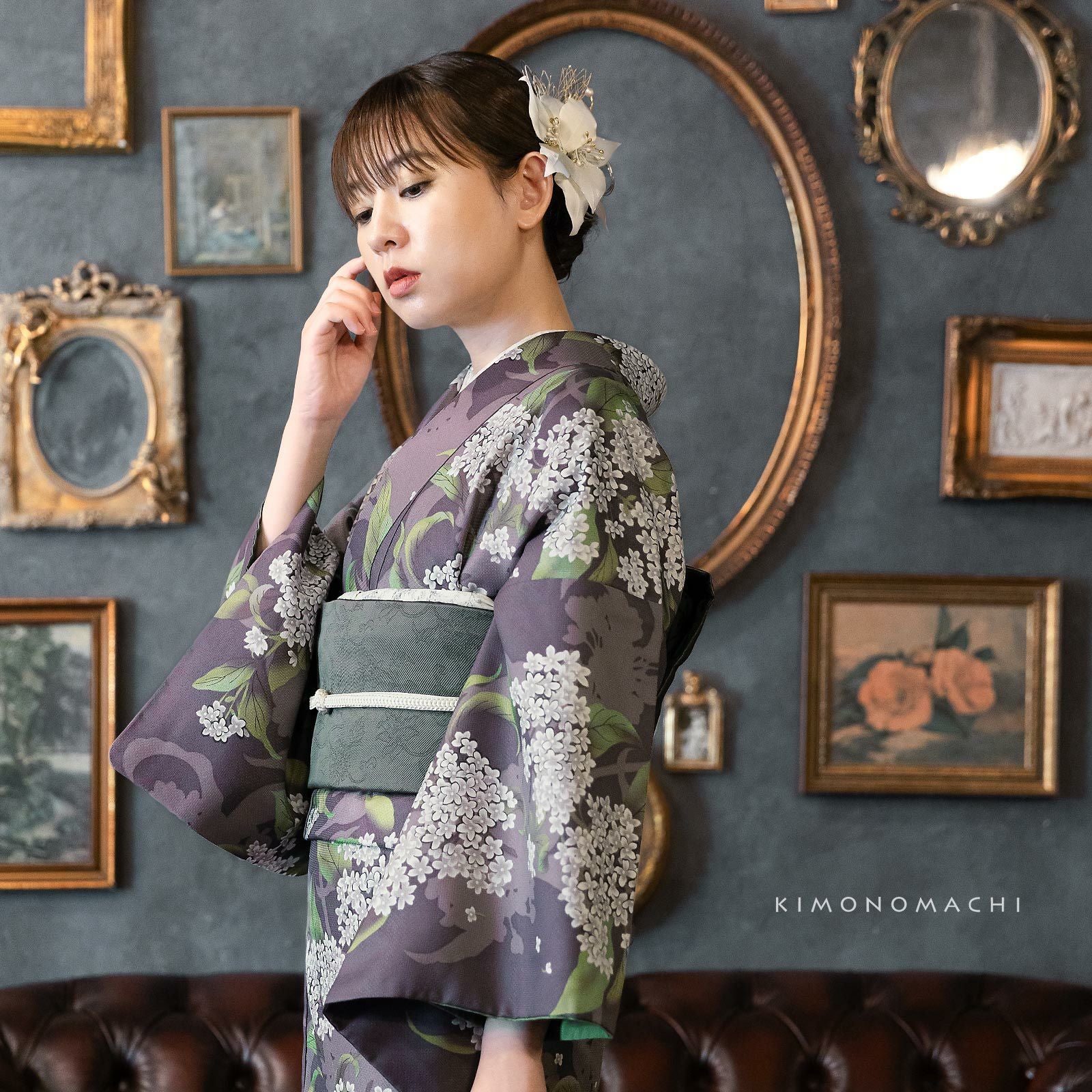 はじめてのきもの kimonomachiオリジナル洗える着物19点フルセット