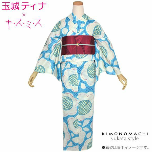 ラスト1枚 玉城ティナ キスミス浴衣❗️ 玉城ティナ×京都丸紅、レトロポップな浴衣＆振袖が発売 - ファッション