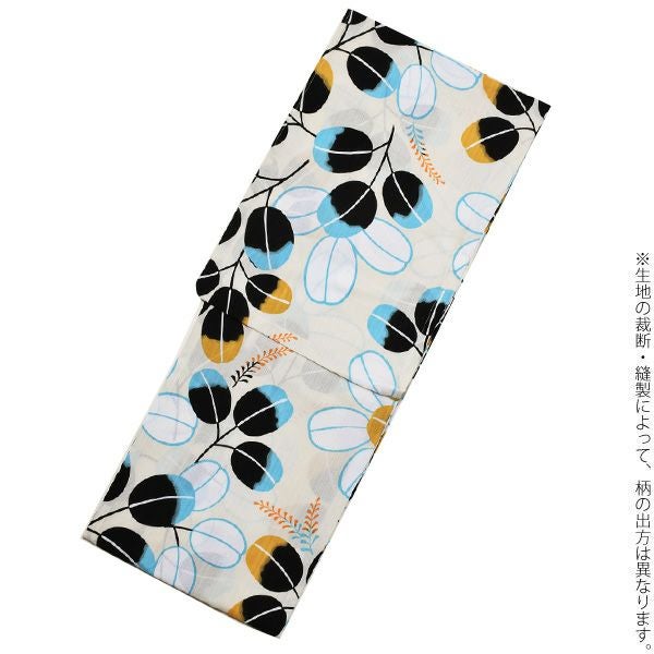 Prices down2】ナカノヒロミチ浴衣単品「生成り 萩」S、F、TL、LL 夏