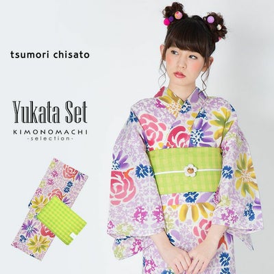 30％OFF】ツモリチサト浴衣セット「バラと花」tsumori chisato 女性 