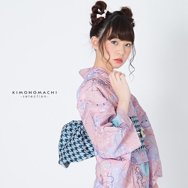 女性用 ブランド浴衣 ピンク 薔薇 ツモリチサト 女物 祭り レディース 浴衣 ゆかた 浴衣