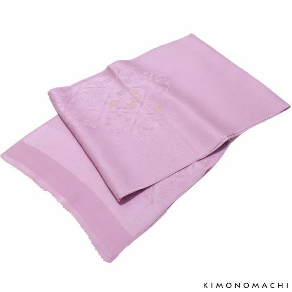礼装帯揚げ「薄紫色」正絹帯揚げ フォーマル 訪問着、色無地に 礼装小物 礼装帯揚げ