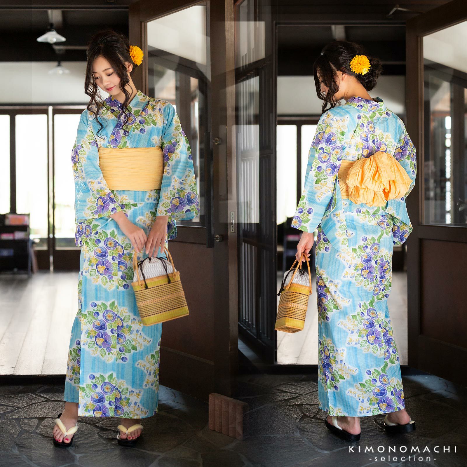 ブランド浴衣 セット レディース 大人 浴衣セット 浴衣3点セット（浴衣