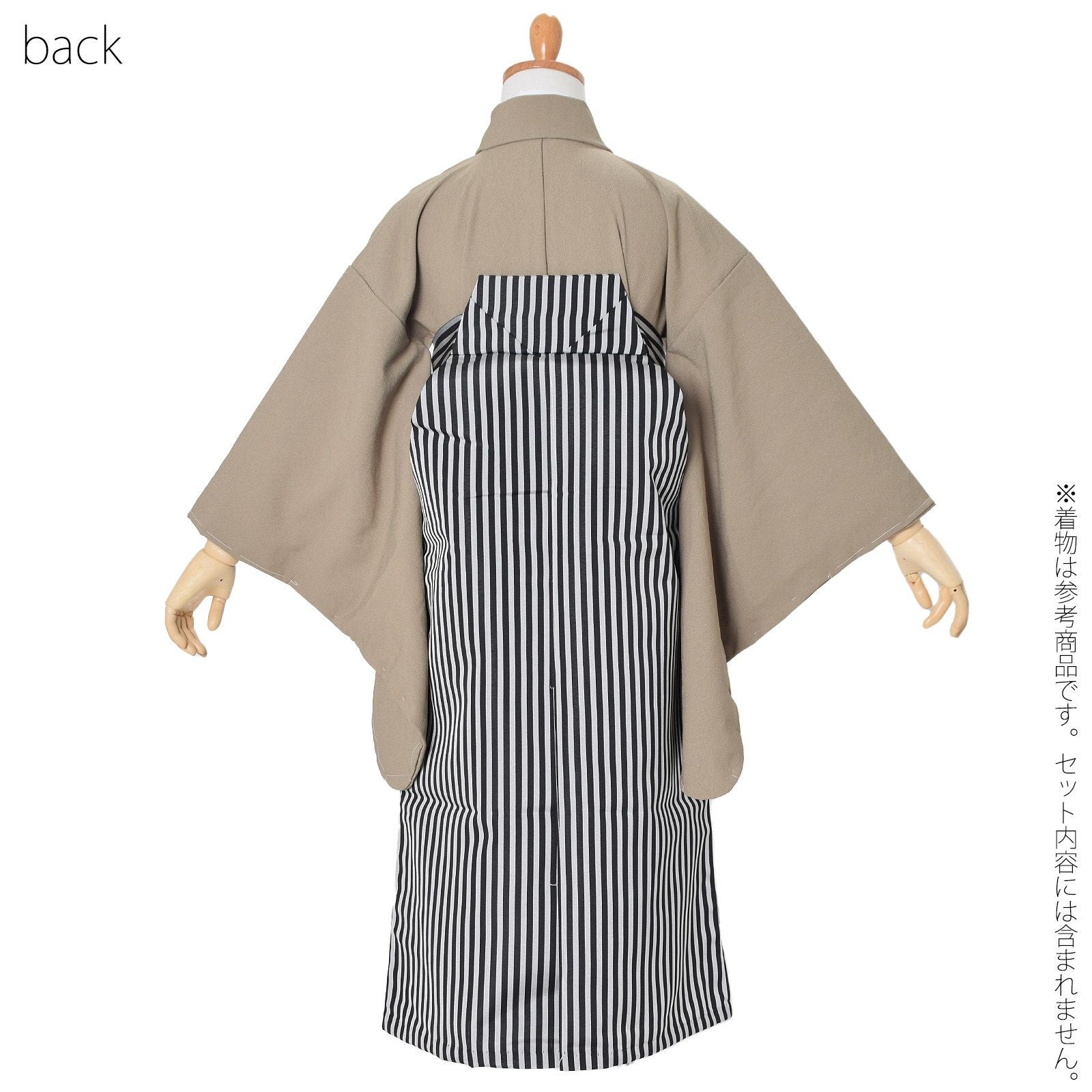 男の子袴セット 「縞 全3柄」 3歳、5歳、7歳の男の子用袴 七五三 卒園