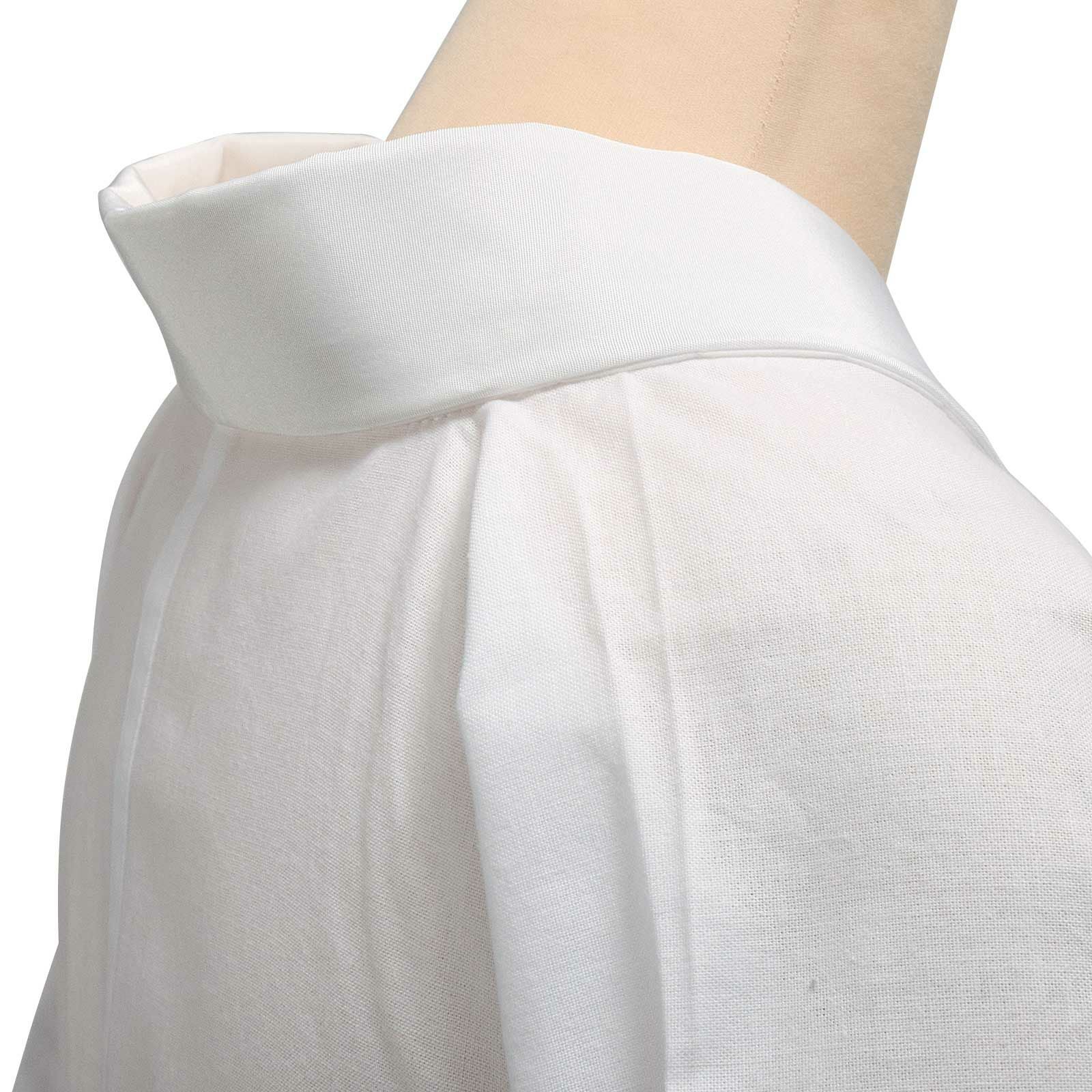 長襦袢 白 洗える長襦袢 き楽っく きらっく ファスナー式 替え衿付き