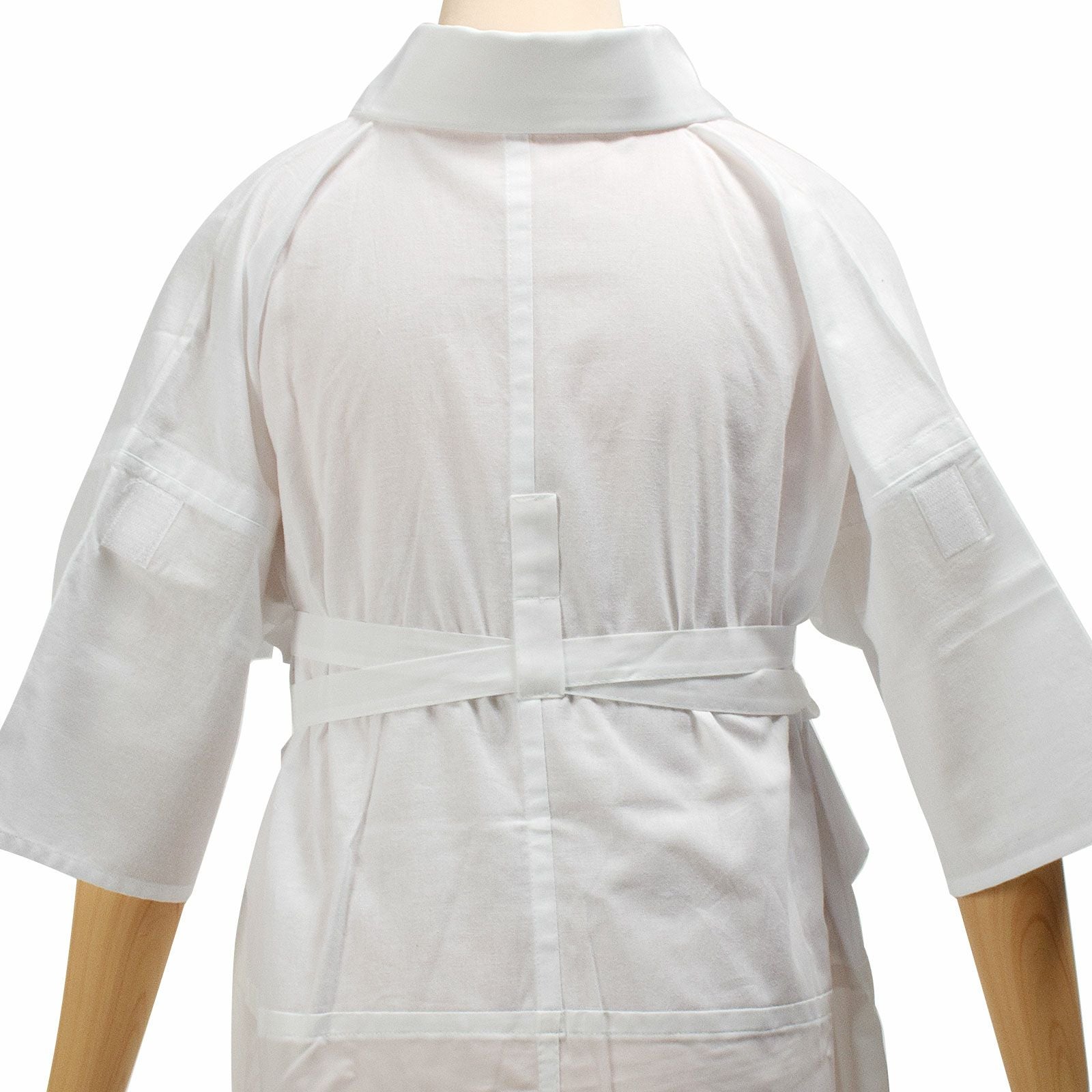 長襦袢 白 洗える長襦袢 き楽っく きらっく ファスナー式 替え衿付き