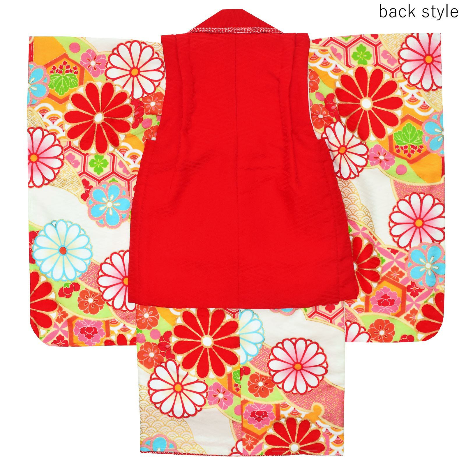 Prices down】七五三 着物 3歳 ブランド被布セット Shikibu Roman 式部