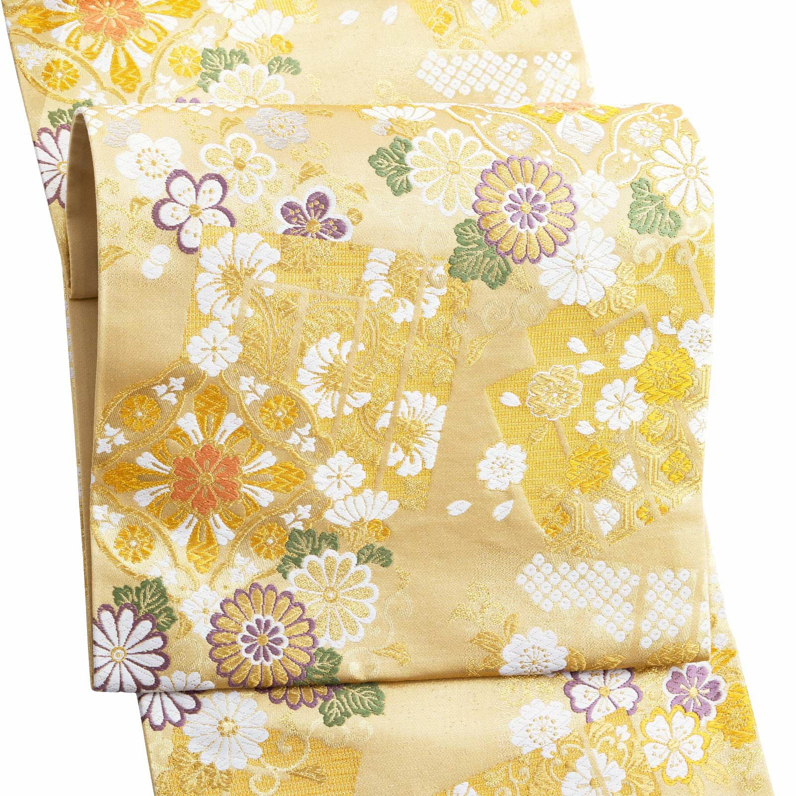 Prices down4】礼装 袋帯 「源氏香 華文」 日本製 西陣織 西陣織証紙