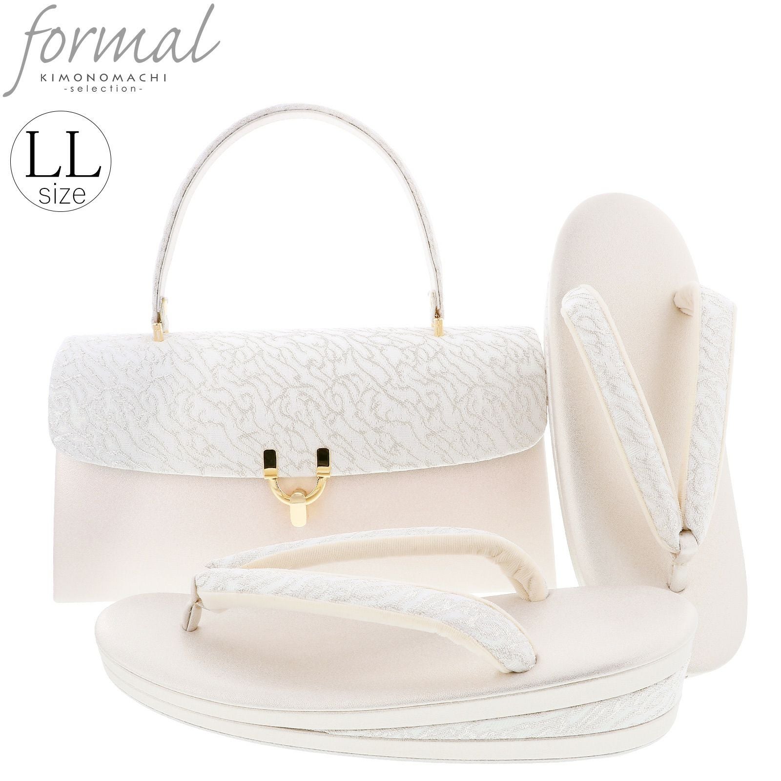 京都きもの町[本店] ＞ LLサイズ以上の草履バッグセット から探す