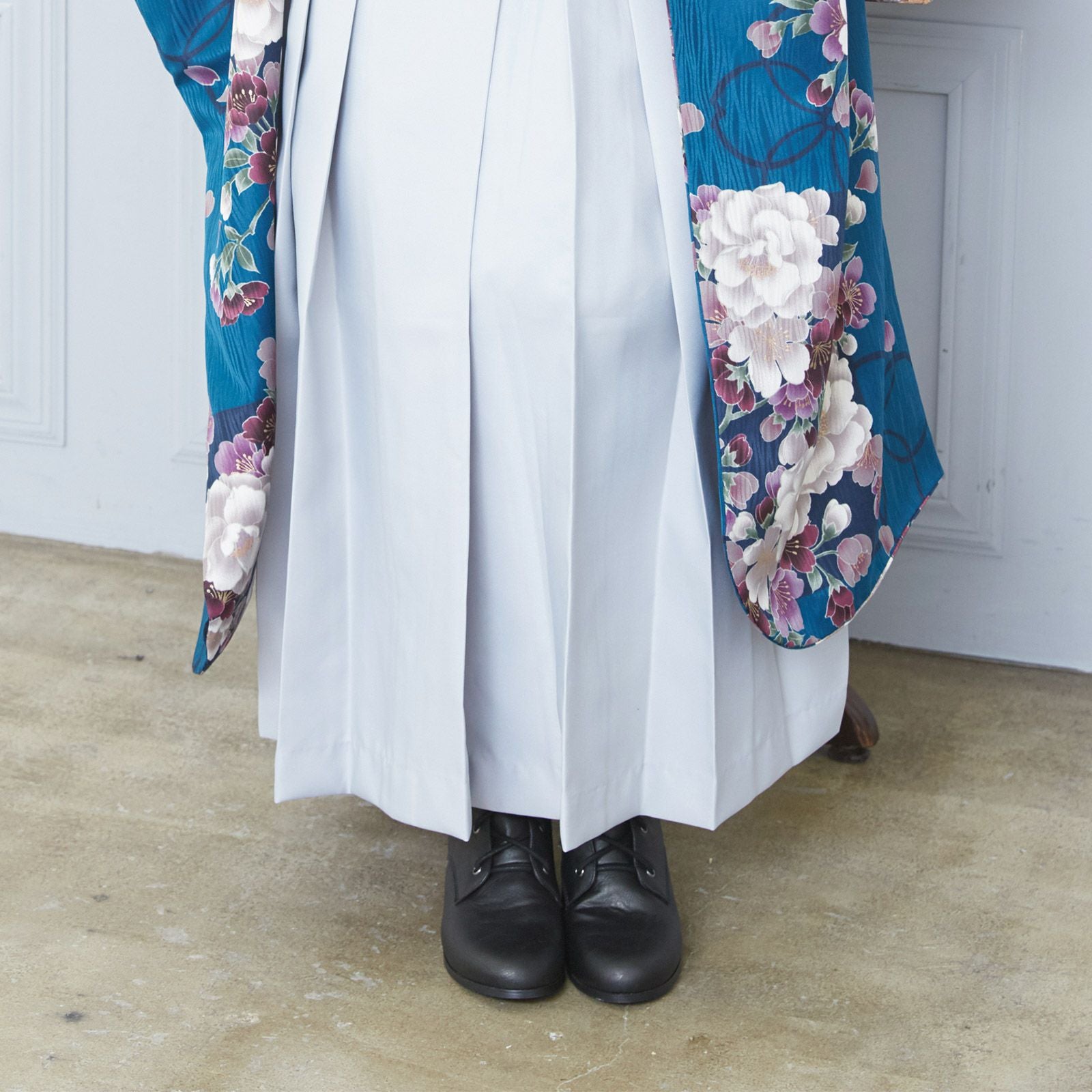 アウトレット品 袴 ブーツ ショート 「卒業式の袴に履き心地良い袴