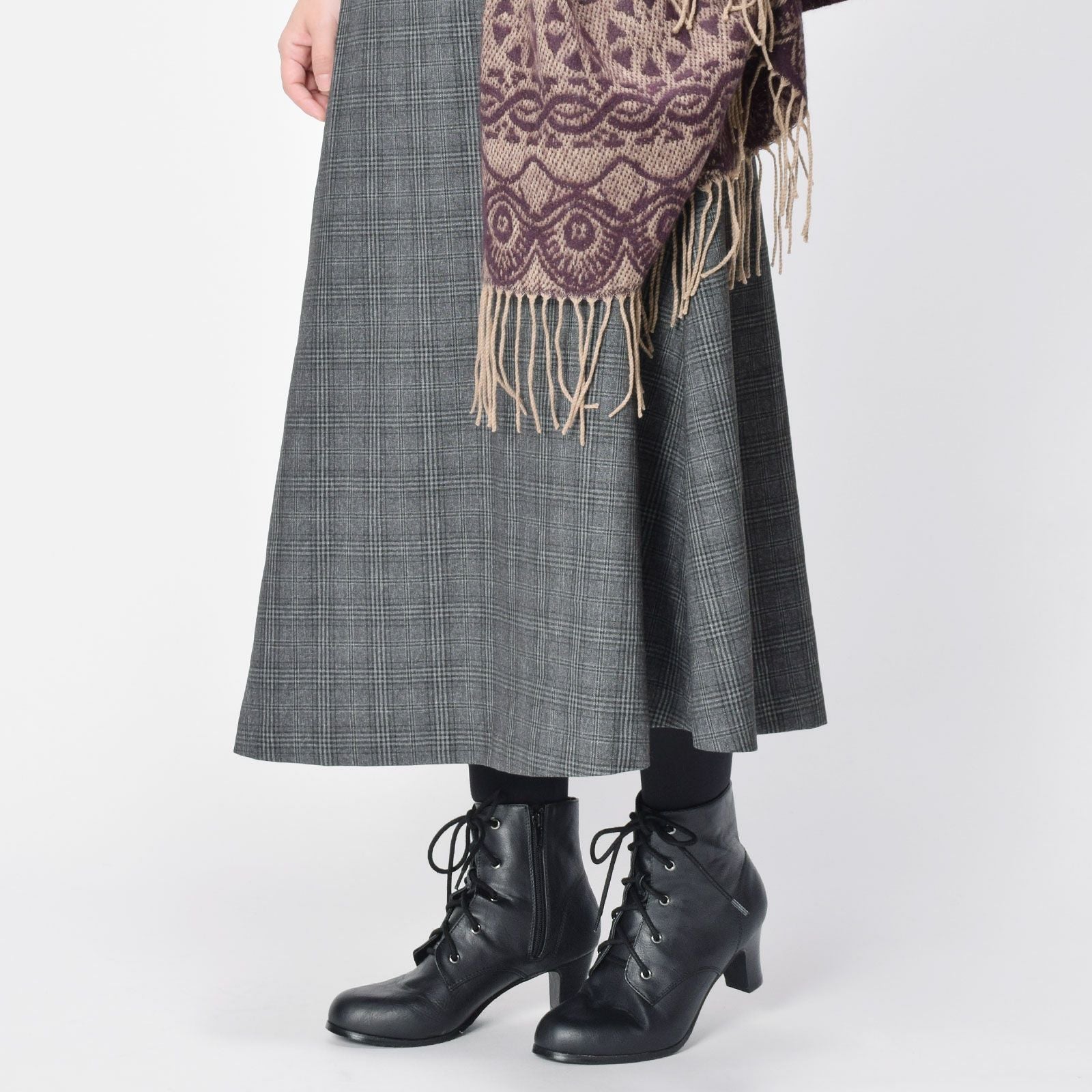 アウトレット品 袴 ブーツ ショート 「卒業式の袴に履き心地良い袴