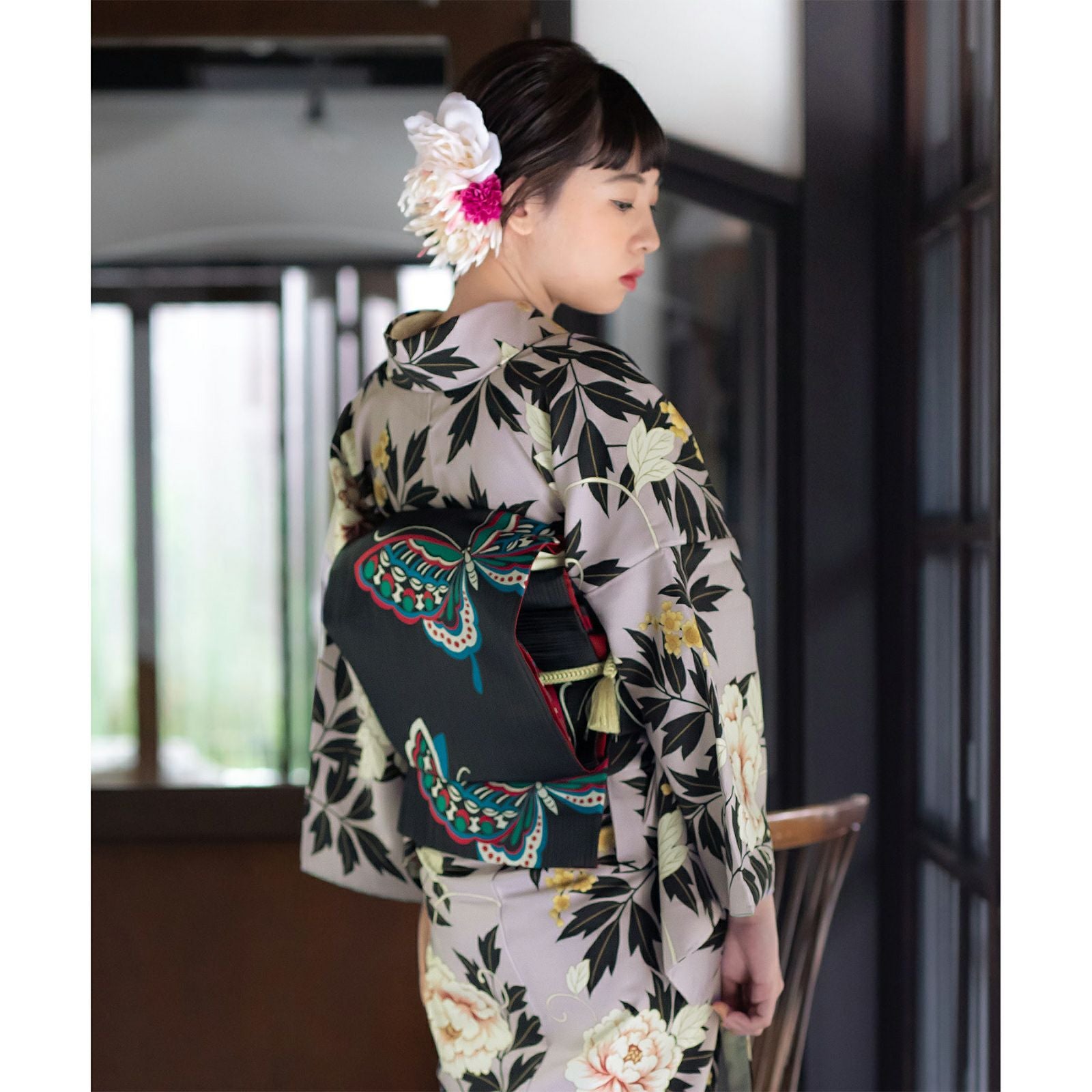 【中古】 袋帯 京袋帯 化学繊維 ベージュ 縦縞柄 桜文 フォーマル 和装 呉服 和服 きもの レディース 女性 楽天市場】【中古】 袋帯 京袋帯 化学繊維 ベージュ 縦縞柄 桜文