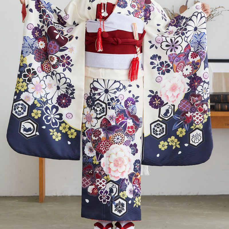 七五三 着物 7歳 ブランド 四つ身着物セット Shikibu Roman 式部浪漫