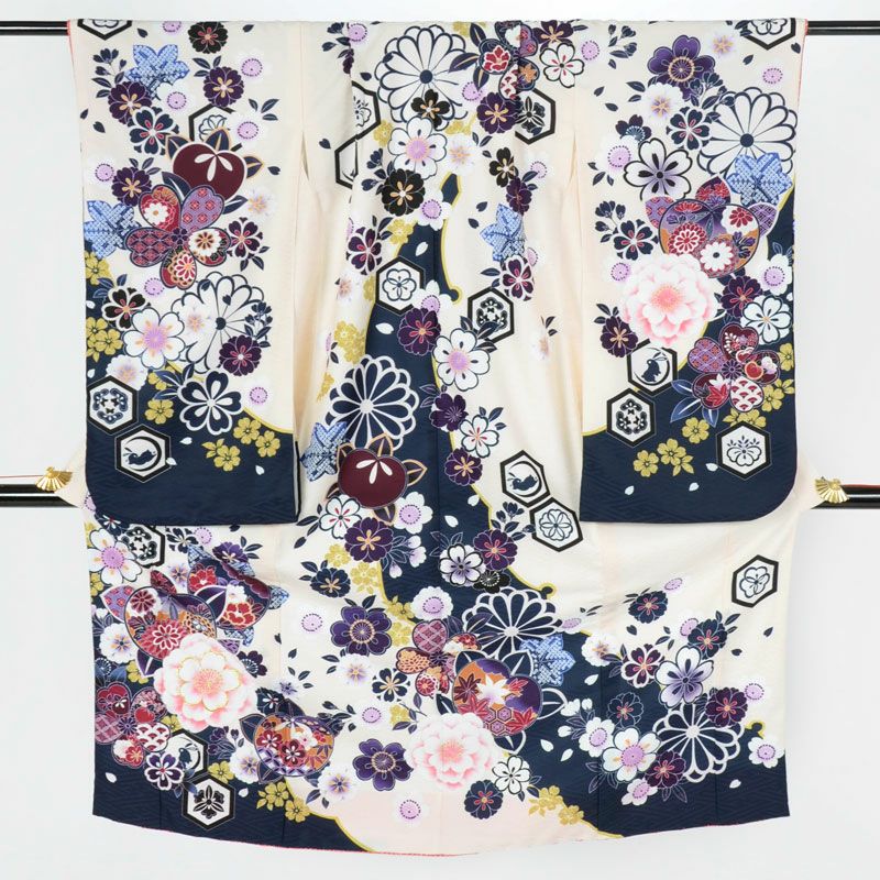 七五三 着物 7歳 ブランド 四つ身着物セット Shikibu Roman 式部浪漫