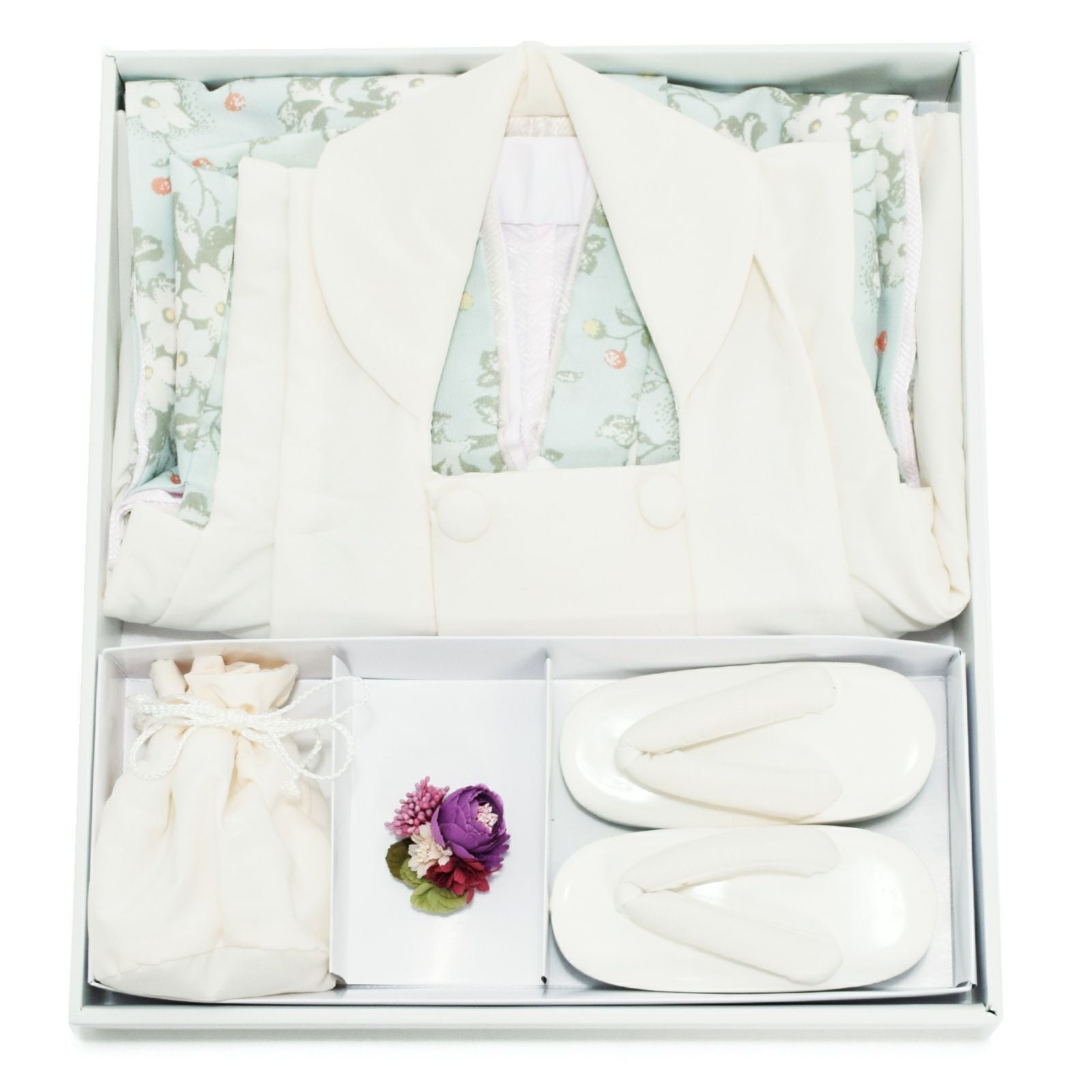 七五三 着物 3歳 女の子 ブランド被布セット komachi kids 「オフ