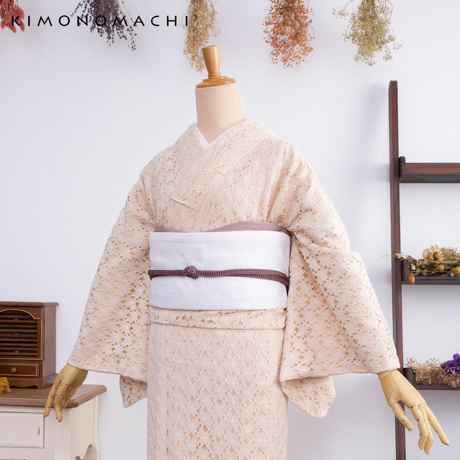 京袋帯　袋帯　刺繍　紬　絣　正絹　献上　レトロ　大正ロマン　成人式　振袖 京袋帯 袋帯 紬 絣 正絹 レトロ 大正ロマン 成人式 振袖の通販 by 和装