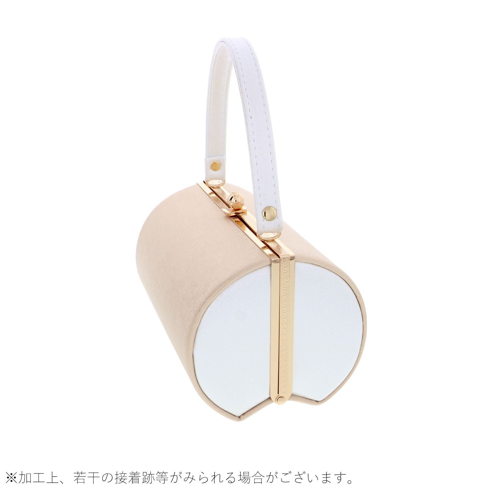 振袖草履バッグセット 「シャンパンゴールド×プラチナシルバー」 F