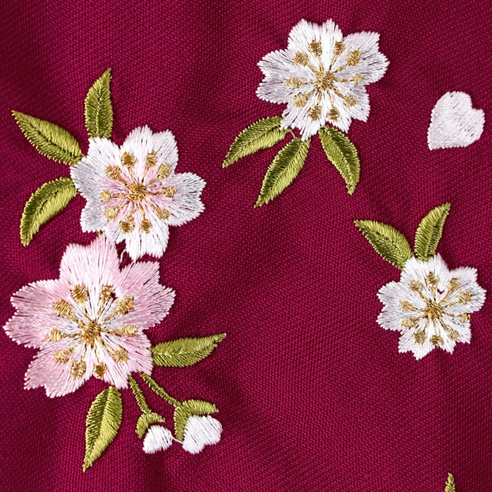 袴 M size 紐下丈91cm 行灯袴 卒業袴 女性用袴 ぼかし 刺繍 ピンク エンジ 中古 4712 袴 M size 紐下丈91cm 行灯袴 卒業袴 女性用袴 ぼかし 刺繍 ピンク