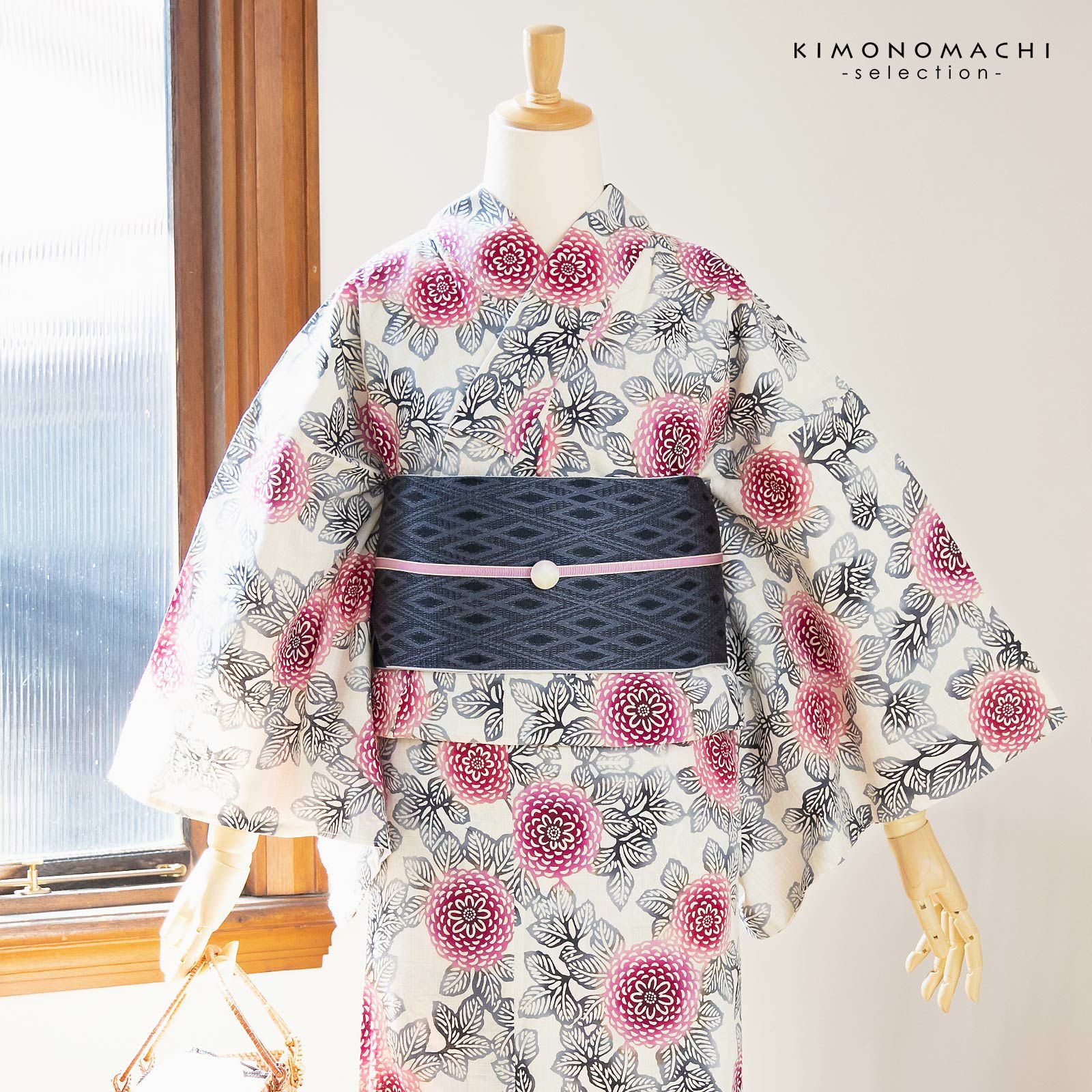 Prices down】浴衣 三勝 レディース 単品 お仕立て上がり浴衣 プレタ