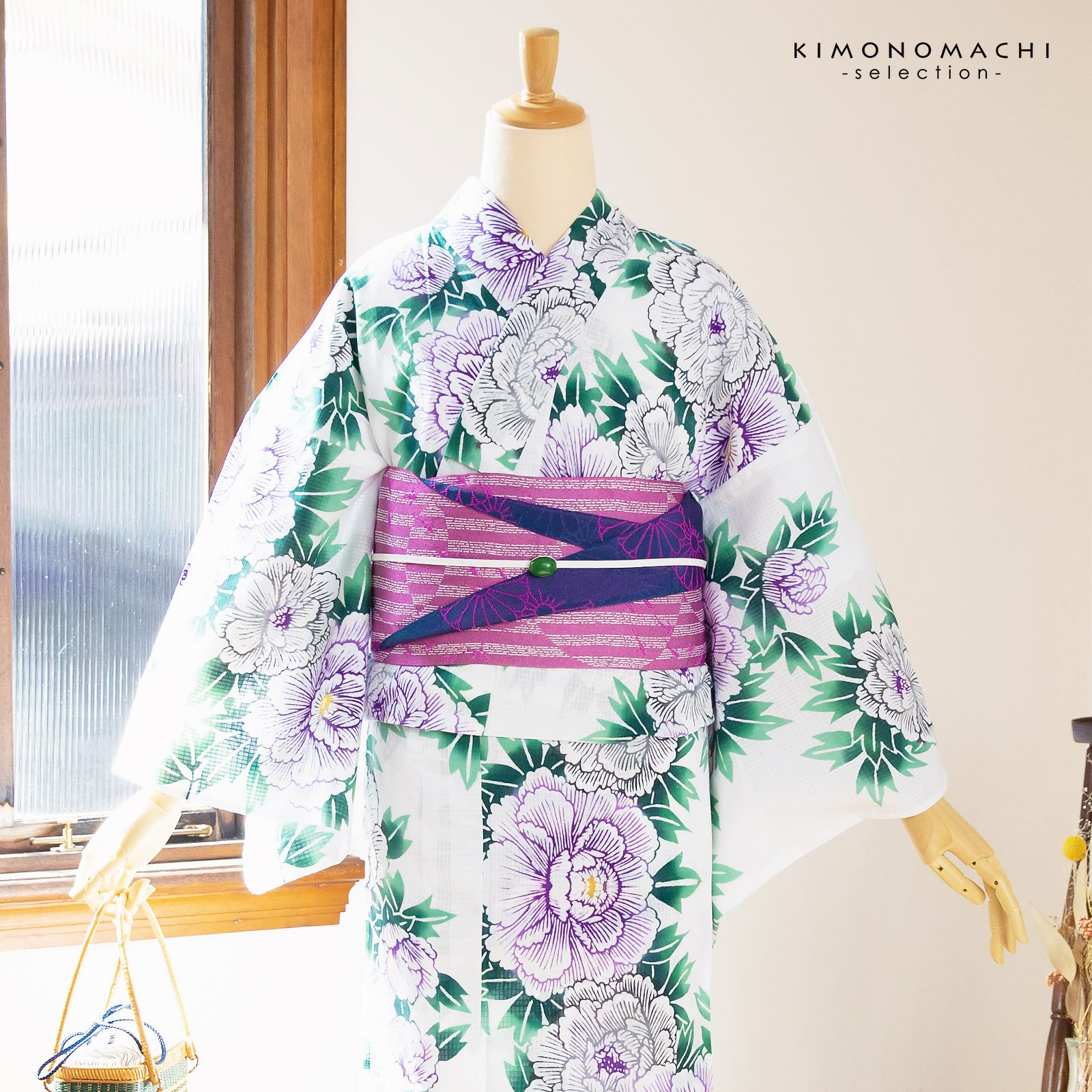 Prices down】浴衣 三勝 レディース 単品 お仕立て上がり浴衣 プレタ