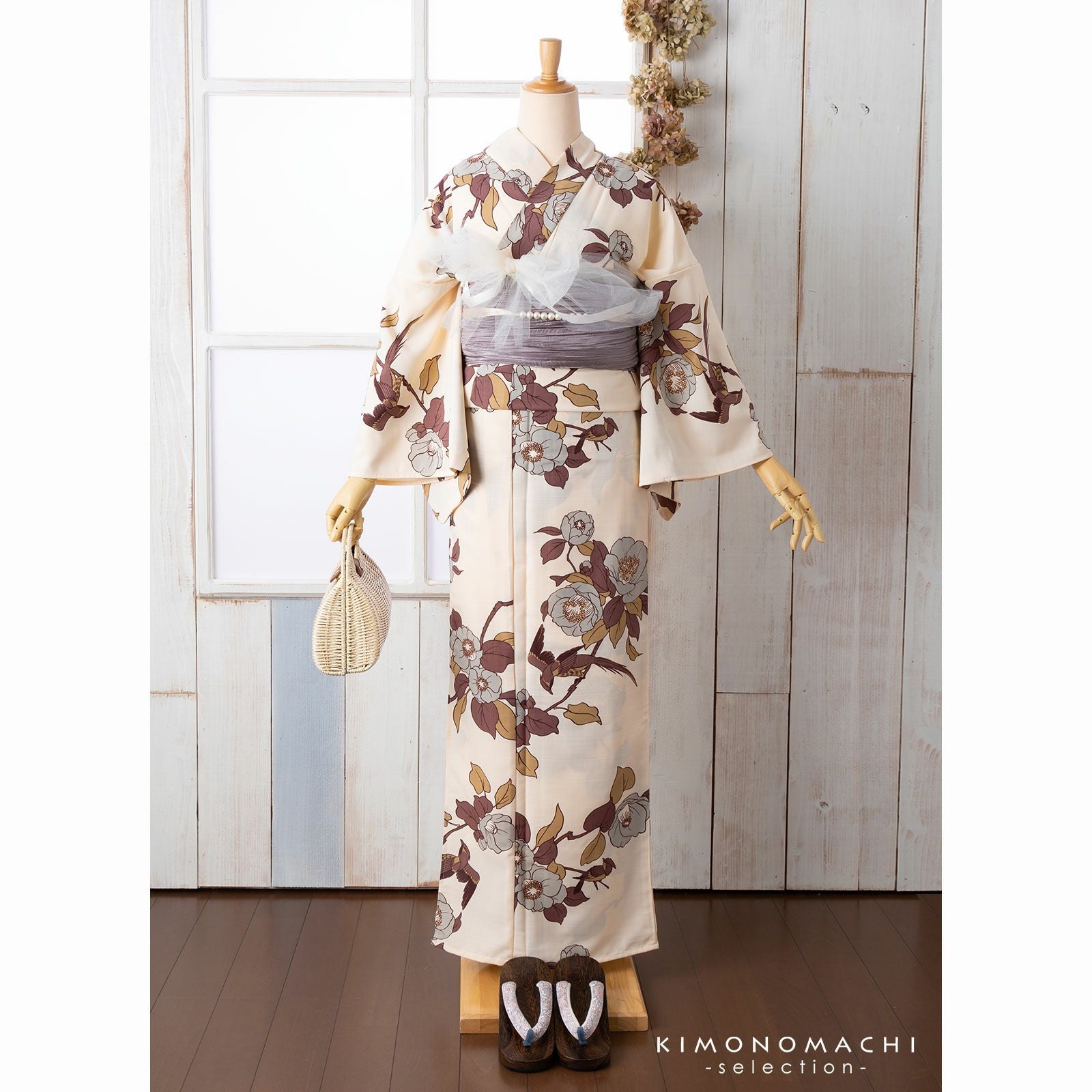 チュールリボン帯飾り」 和風館 レース 飾り紐 帯揚げ風 浴衣小物 和装