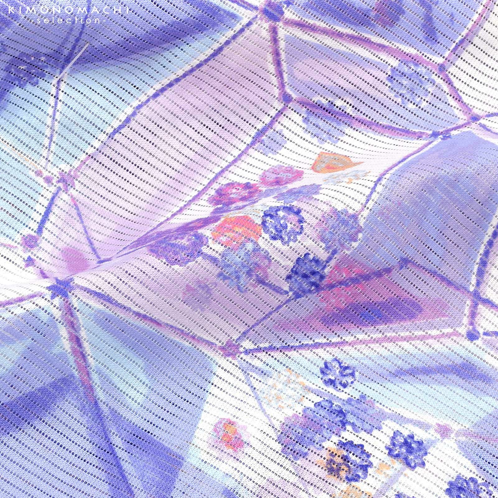 14 今期新作金子みすゞ　浴衣　ゆかた　“金平糖の夢”　未使用新品 SOUBIEN（創美苑） 浴衣 レディース 単品 みすゞうた みすずうた 金子