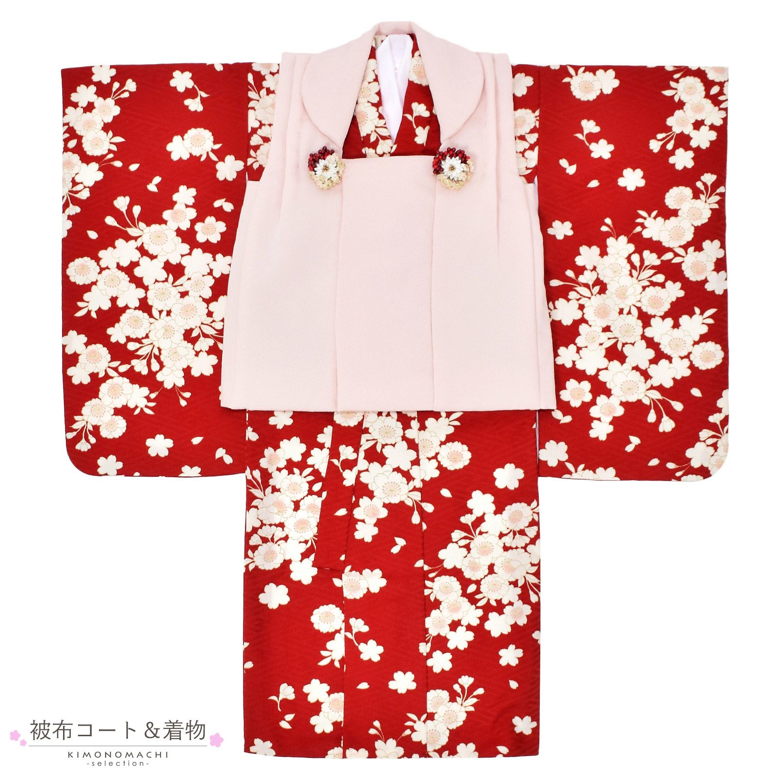 七五三 着物 3歳 女の子 ブランド被布セット PetitPri ぷちぷり