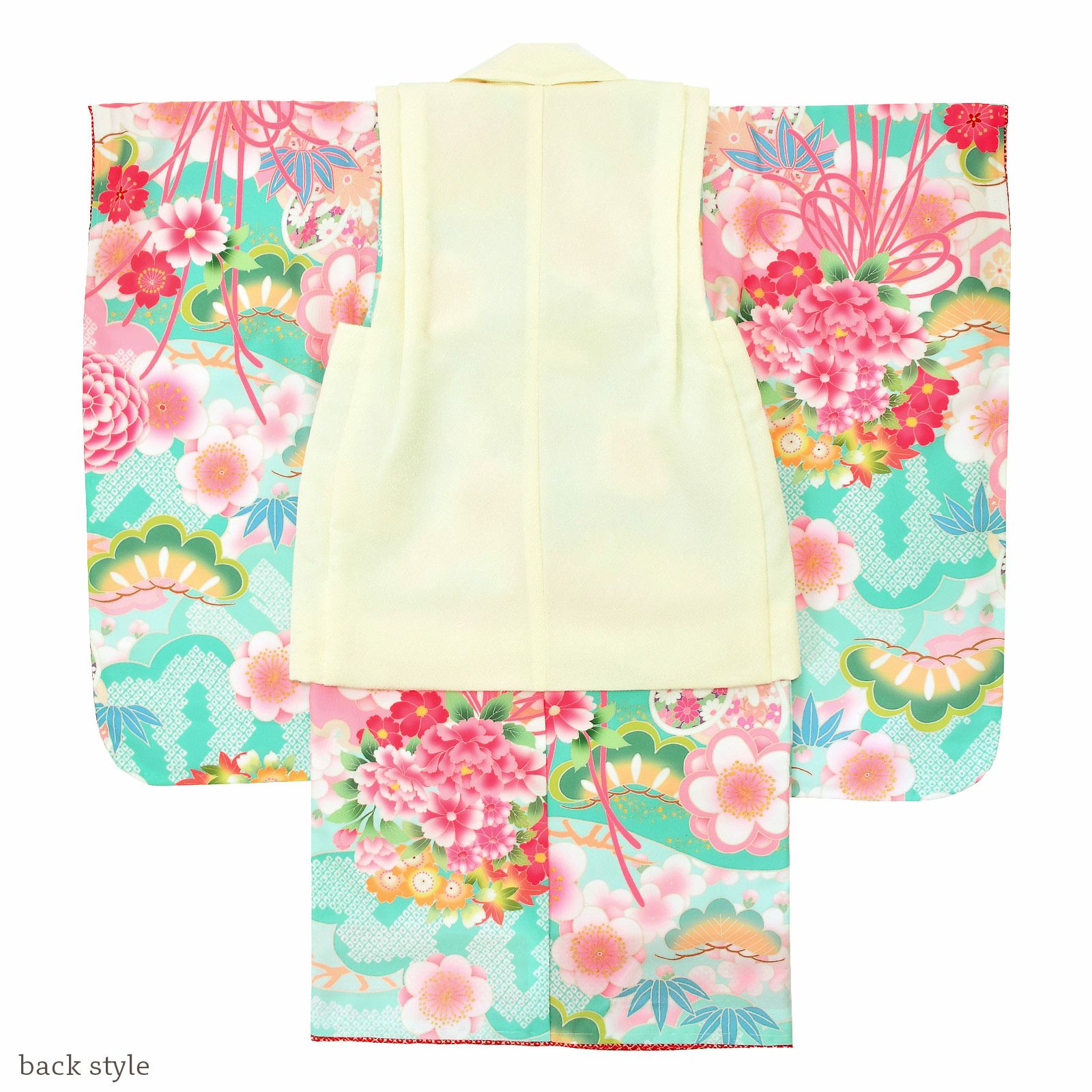 七五三 着物 3歳 女の子 ブランド被布セット Shikibu Roman 式部浪漫