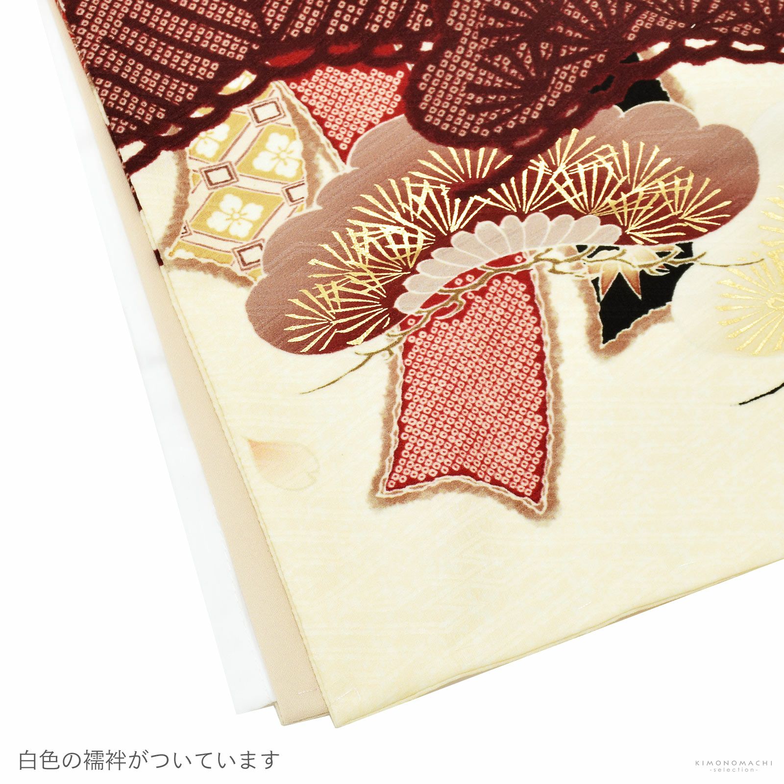 七五三 着物 男の子 5歳 ブランド 羽織袴セット 華徒然 「生成り色