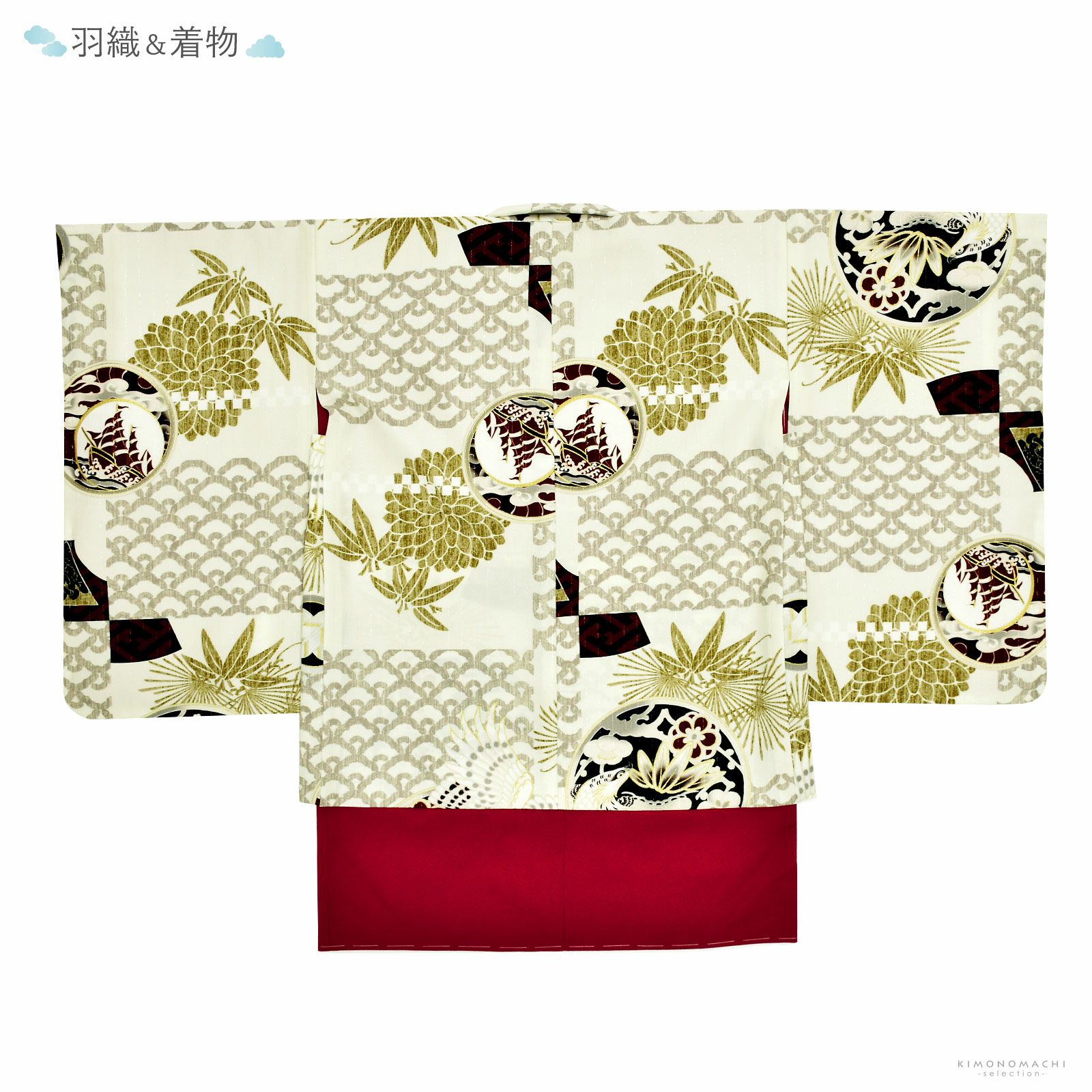 七五三 着物 男の子 3歳 ブランド 羽織袴セット JAPAN STYLE ジャパン