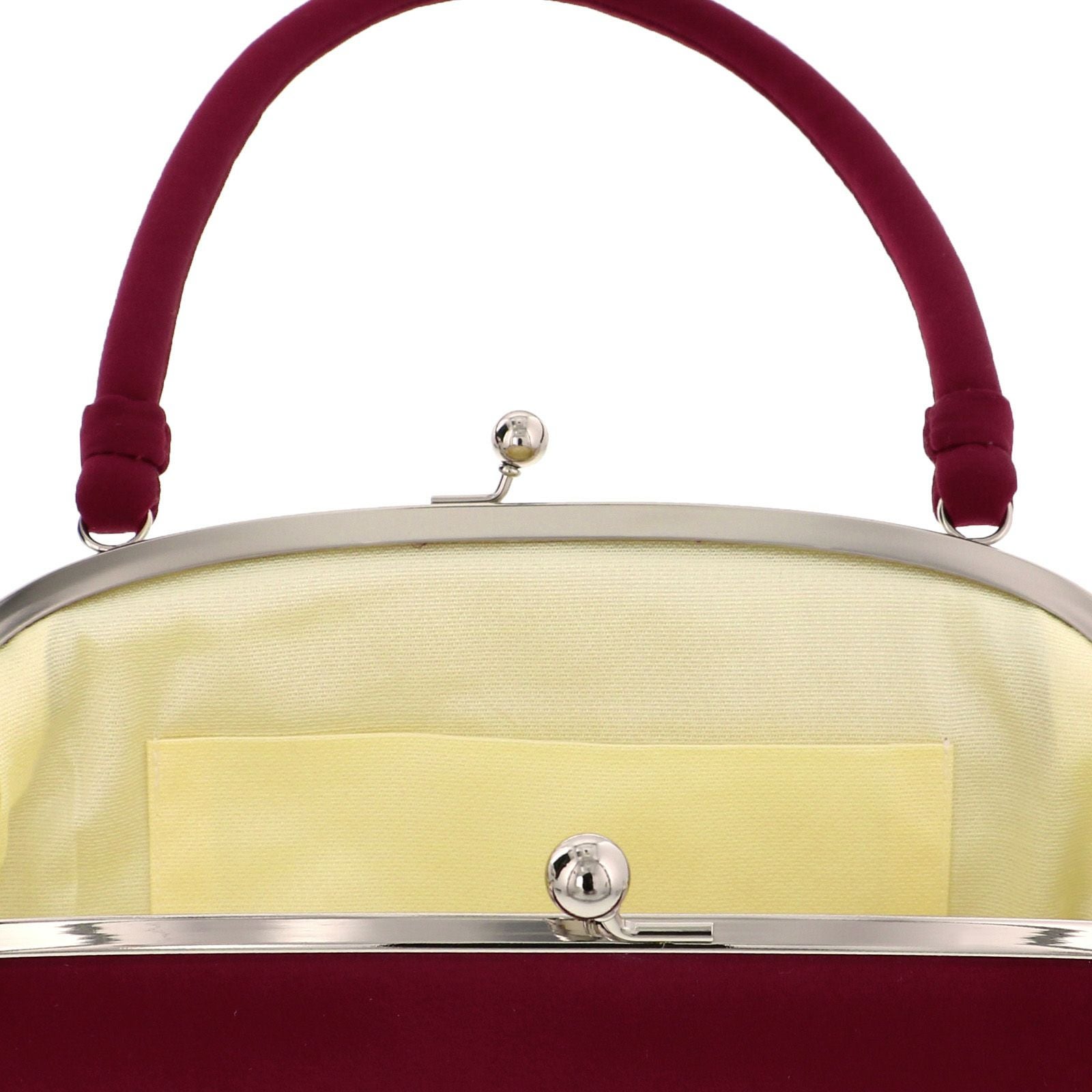 振袖 バッグ 成人式 レディース 振袖用バッグ 「菊刺繍 ワインレッド