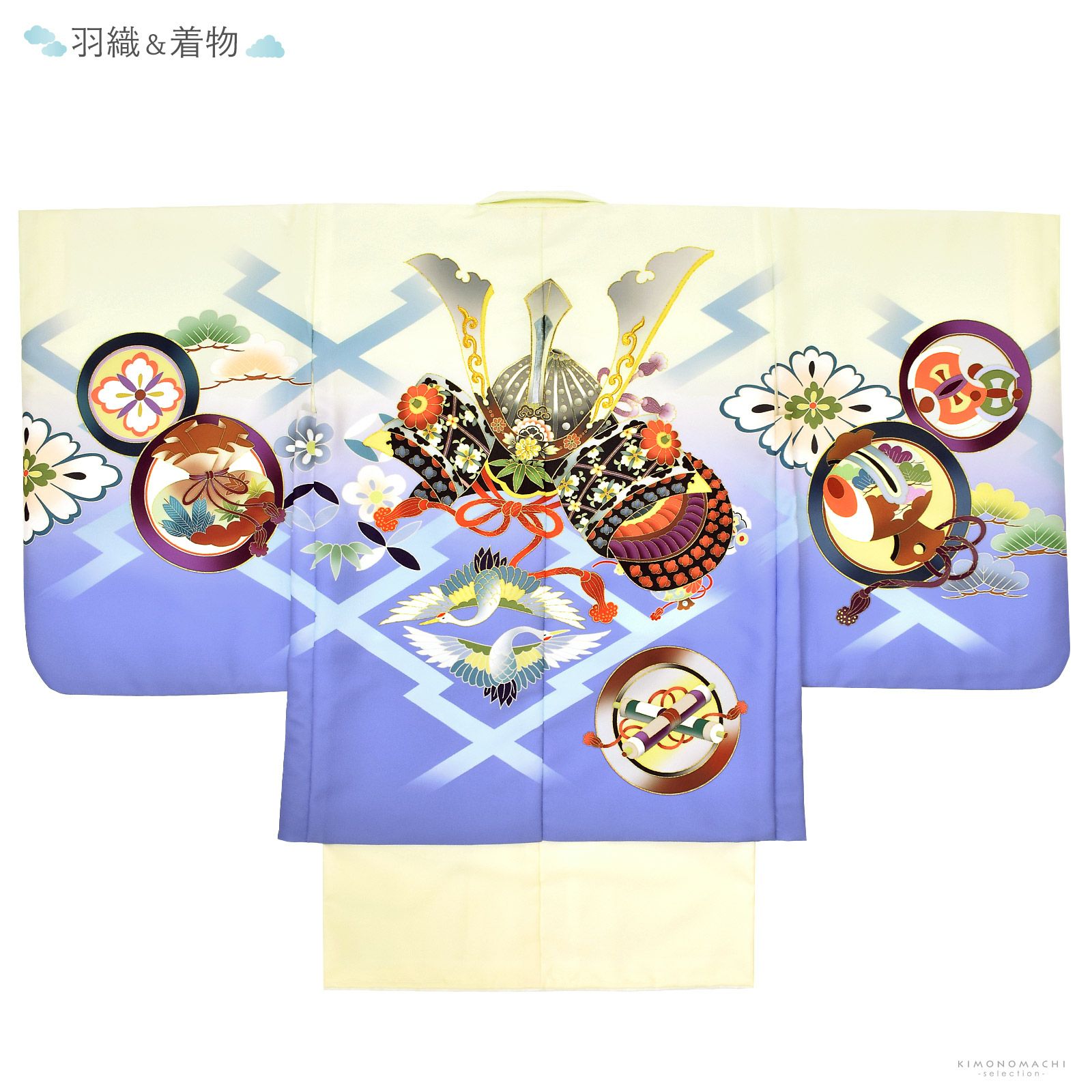 七五三 着物 男の子 5歳 ブランド 羽織袴セット Shikibu Roman 式部