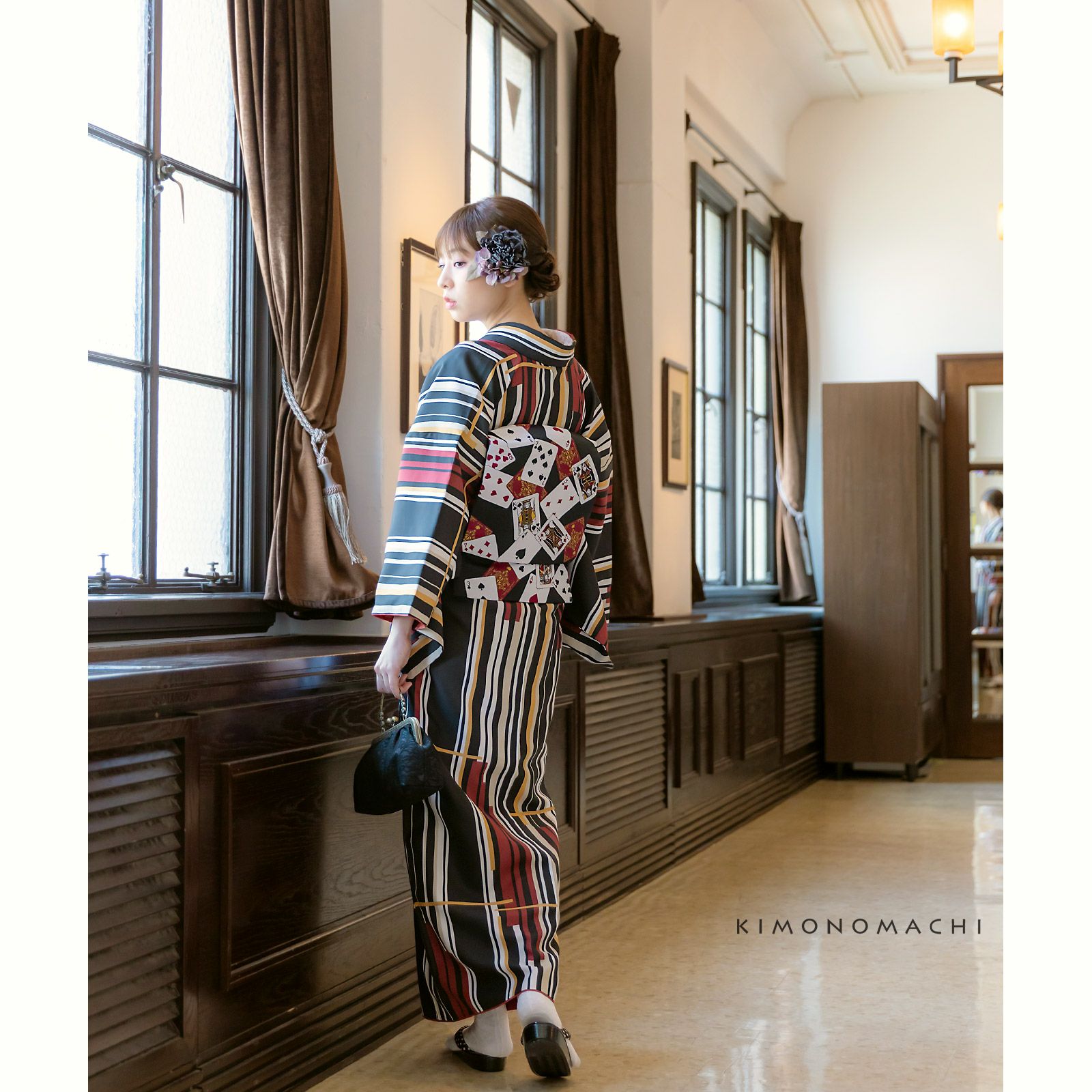 新品未使用◆トランプ柄◆京袋帯 名古屋帯 アンティーク モダン 000000025747-07.jpg?size=l&w=