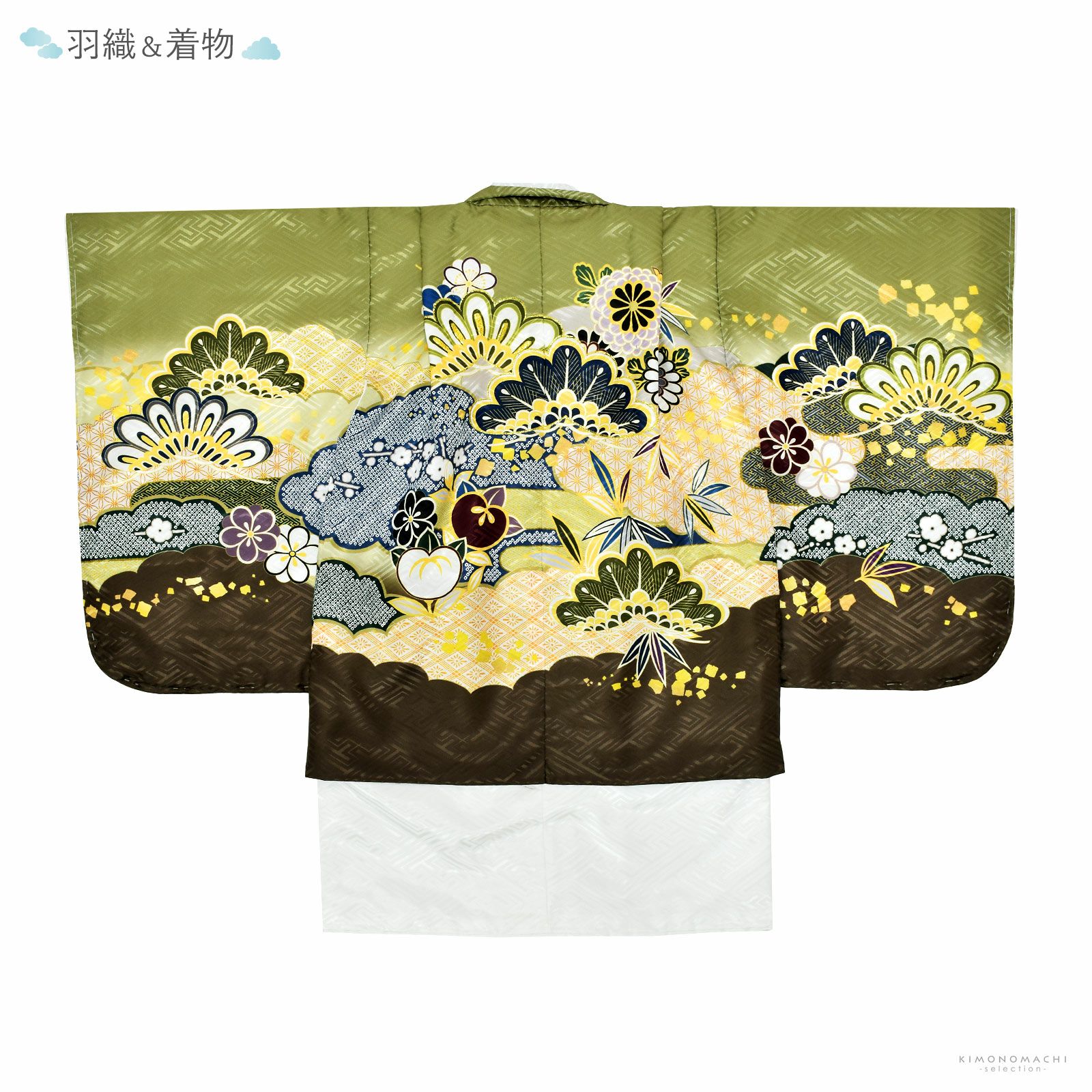 七五三早割COUPON10%OFF9/24迄)七五三 着物 男の子 5歳 羽織袴セット