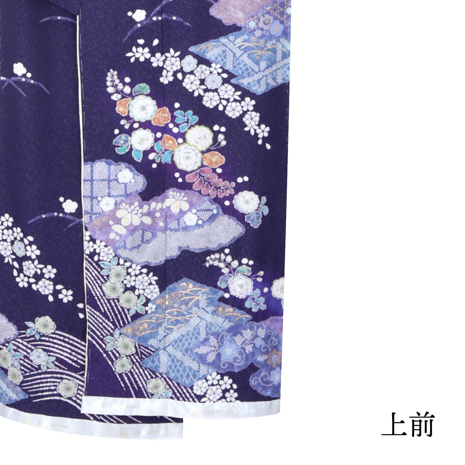 訪問着 着物 未使用 未仕立て 仮絵羽 フォーマル 金駒刺繍 花の図 雲 地模様 練色 多色 金 きもの北條 A1148-9 正絹訪問着 未仕立て 仮絵羽 薄ピンク地垣に枝椿模様 伊と幸 : 京都