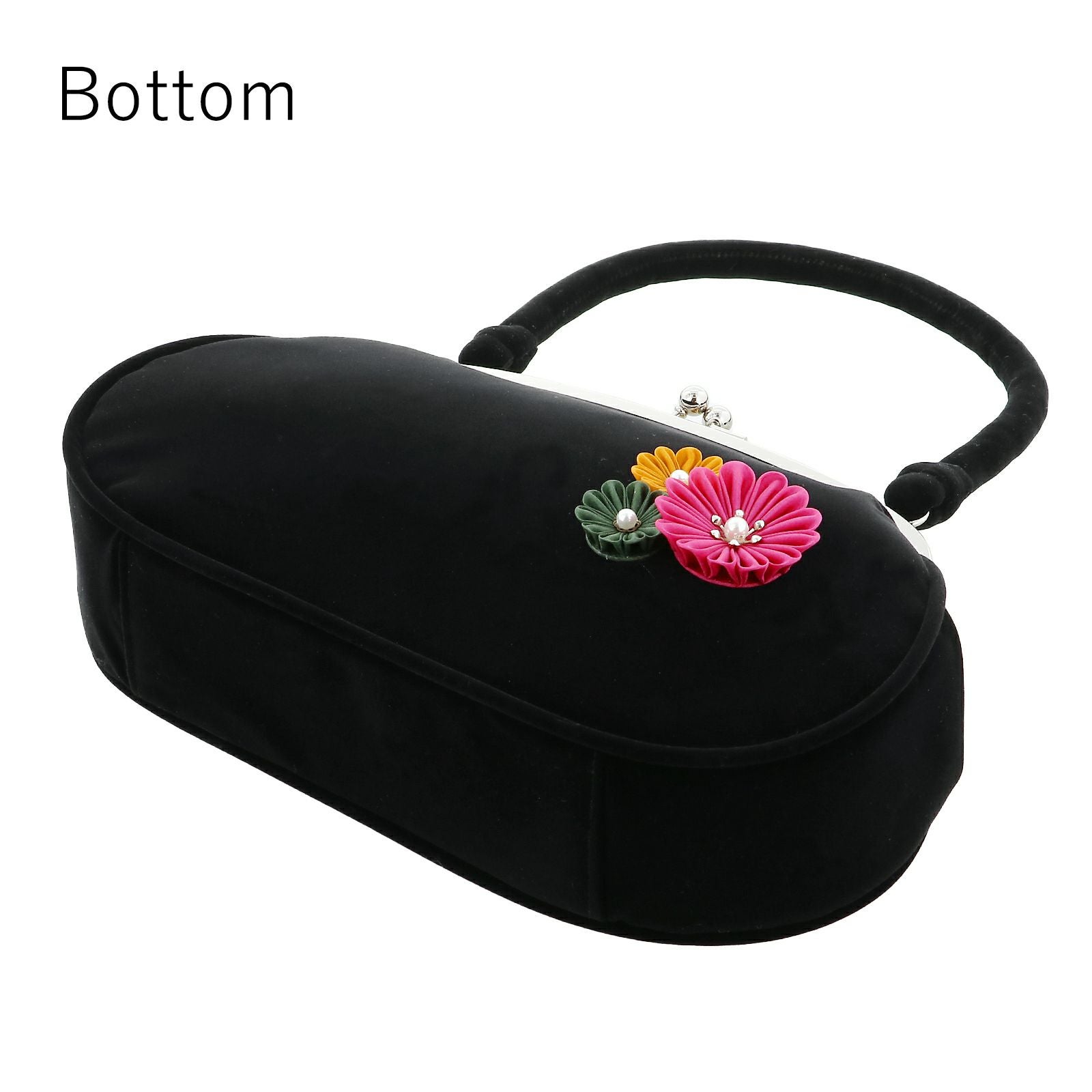 黒花柄刺繍 和装用バッグと草履まとめて　振袖などに　美品 楽天市場】成人式 振袖用 草履バッグセット 帯地 草履バッグセット 着物・浴衣