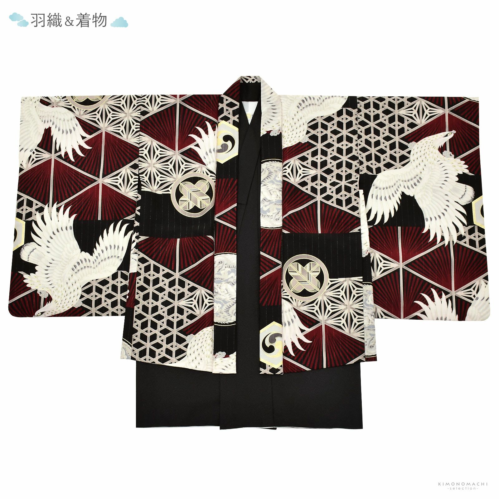 七五三 着物 男の子 3歳 ブランド 羽織袴セット JAPAN STYLE ジャパン