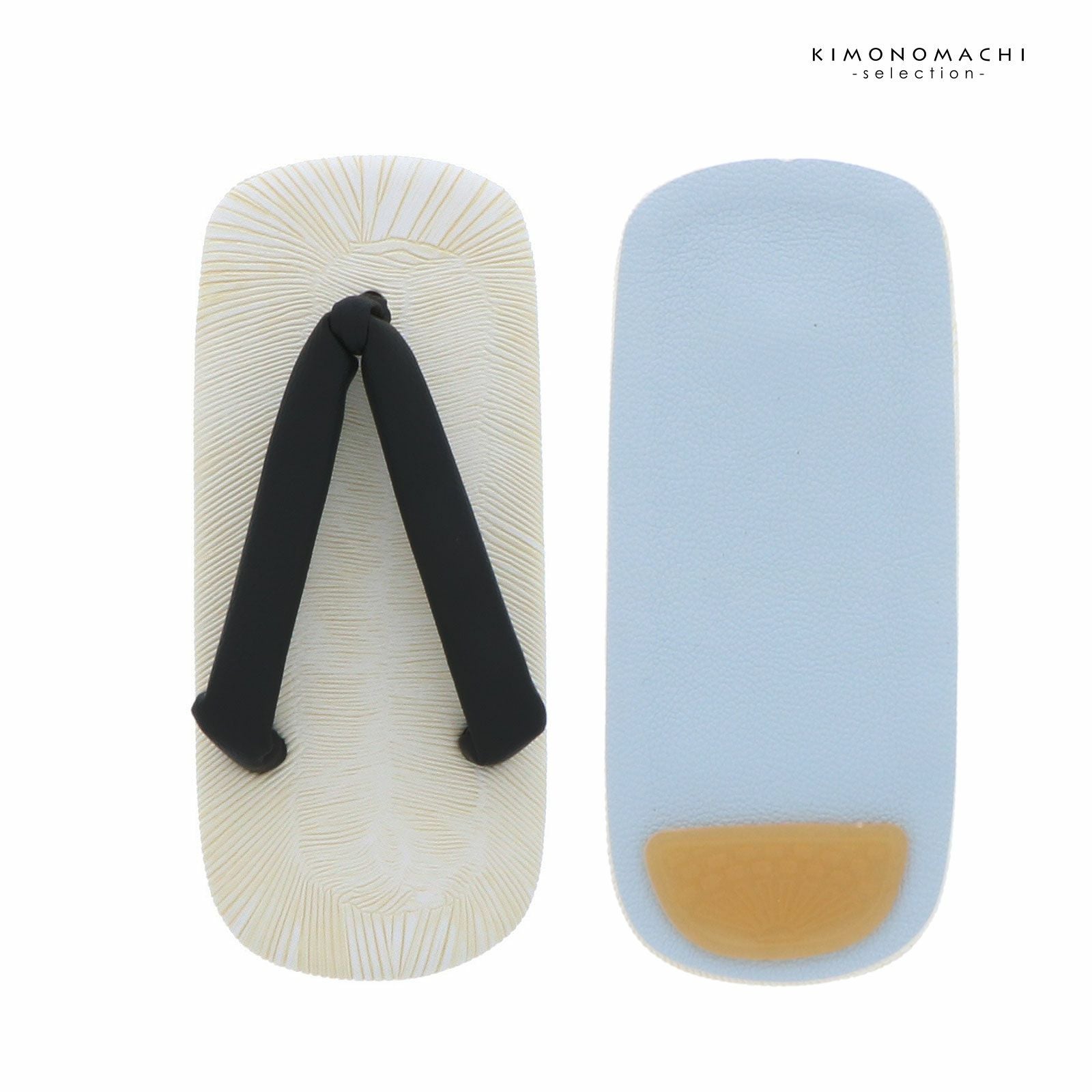 男児 男の子 雪駄 単品「黒鼻緒 16.5cm/19.5cm 全2サイズ」ライト底