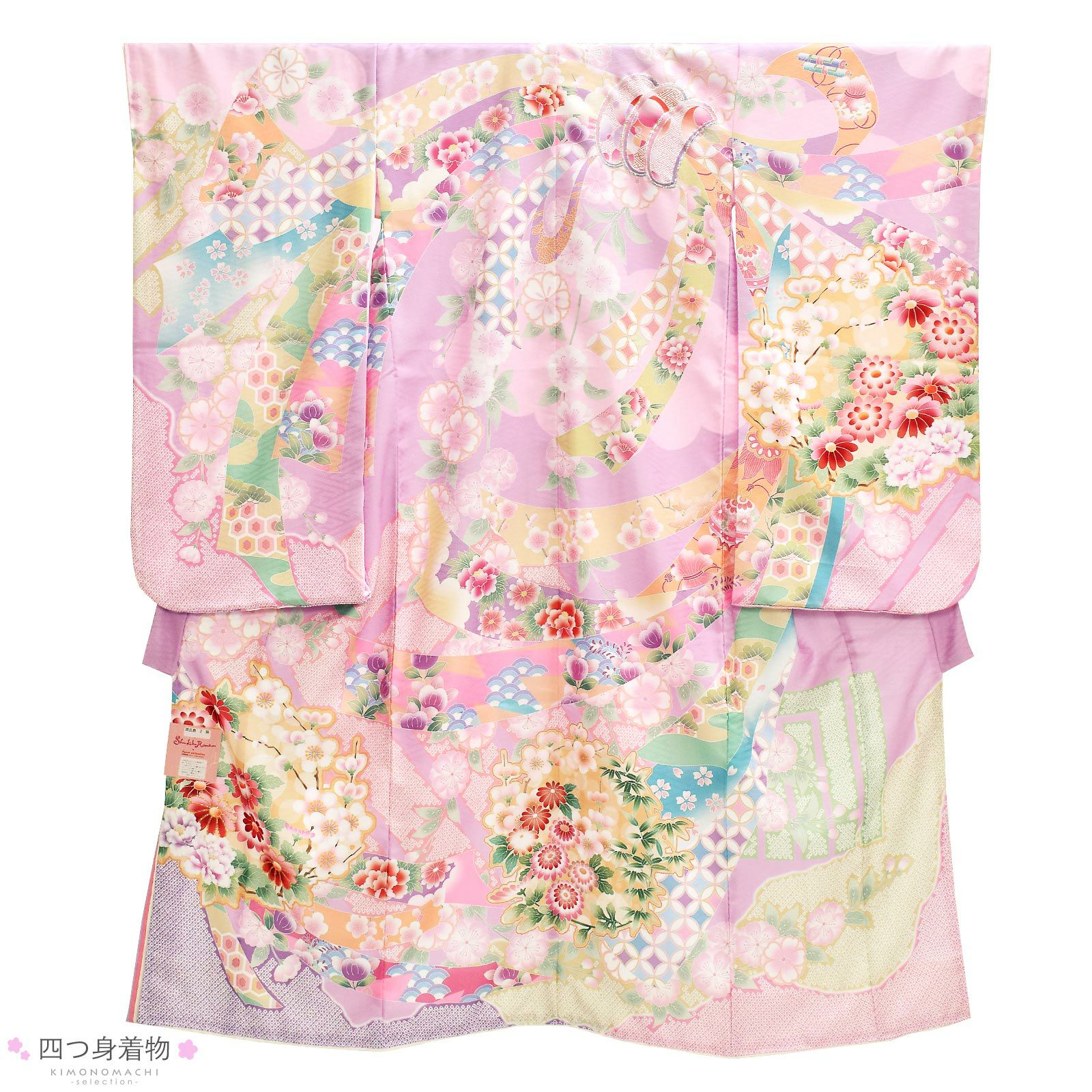七五三超早割11%OFF9/10迄)七五三 7歳 四つ身着物フルセット ブランド