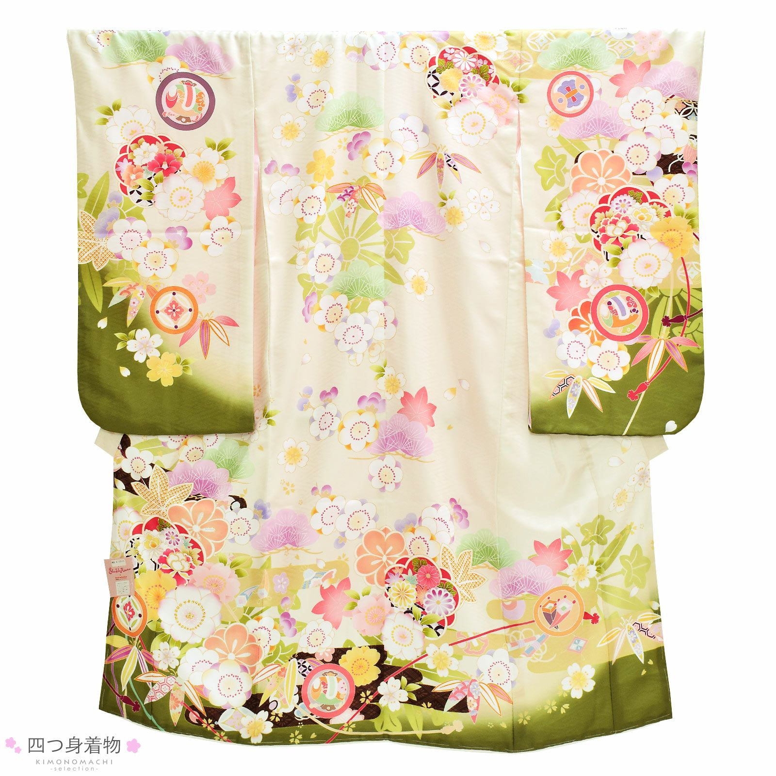 七五三 7歳 四つ身着物フルセット ブランド Shikibu Roman 式部浪漫