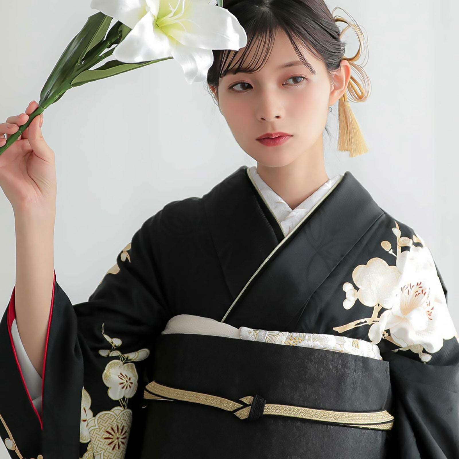 成人式振袖　仮縫い状態 Sakura furisode collection】SAF-01 - 成人式の振袖レンタルなら